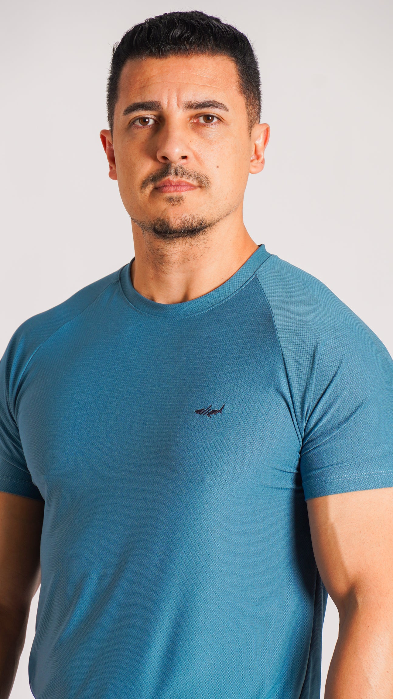 Camiseta Slim Dry Fit - Azul