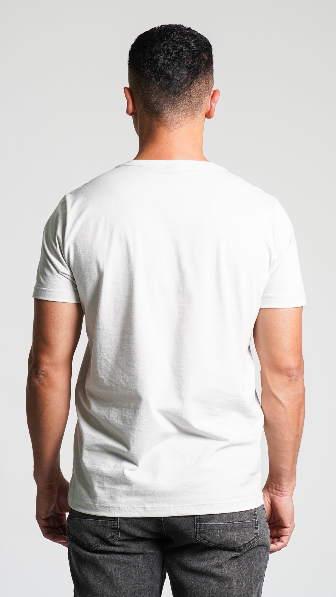 Camiseta Estampada Magnólia - Cinza
