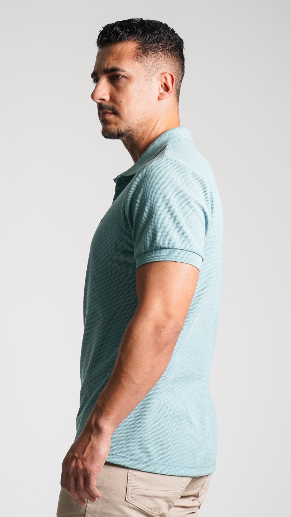 Camisa Polo Tricô Diamond - Verde