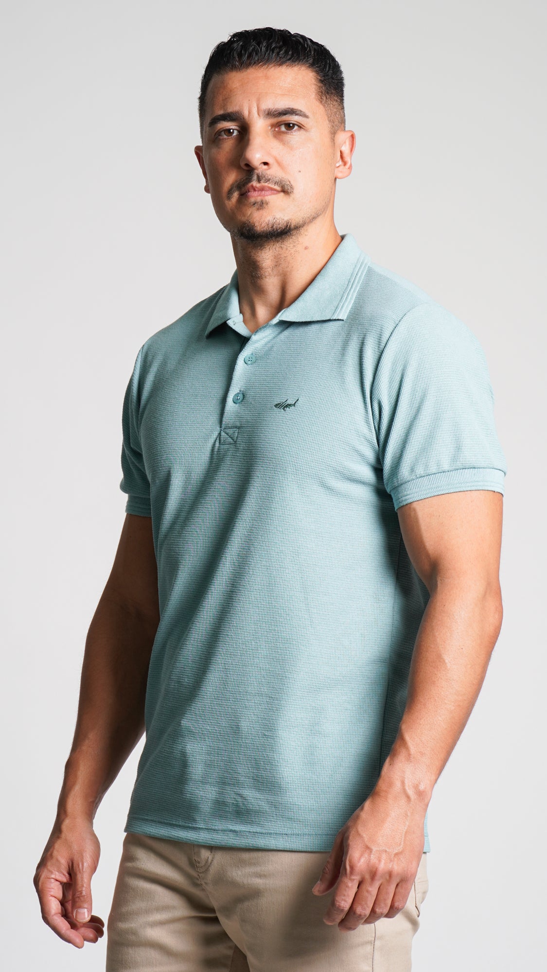 Camisa Polo Tricô Diamond - Verde