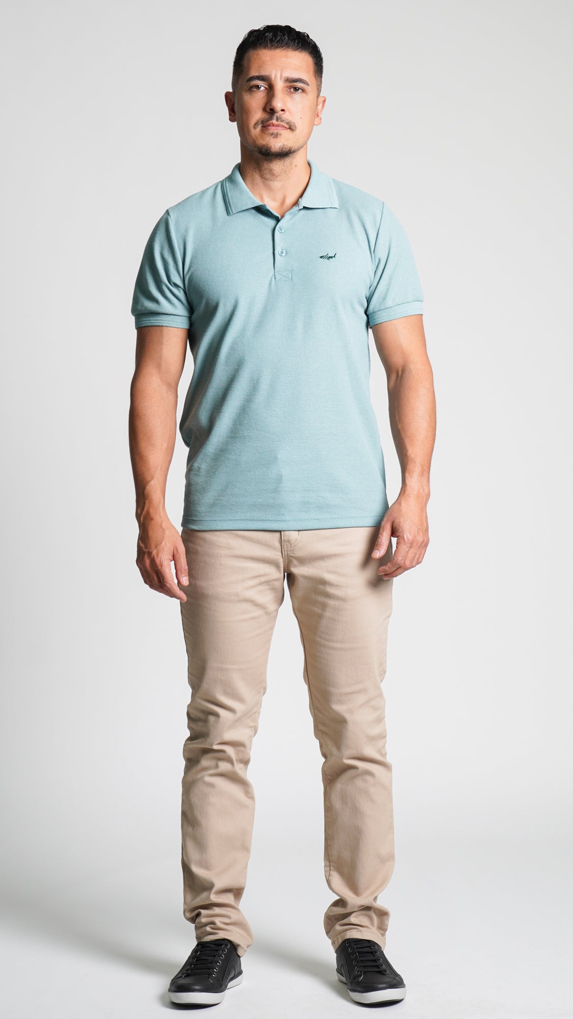 Camisa Polo Tricô Diamond - Verde