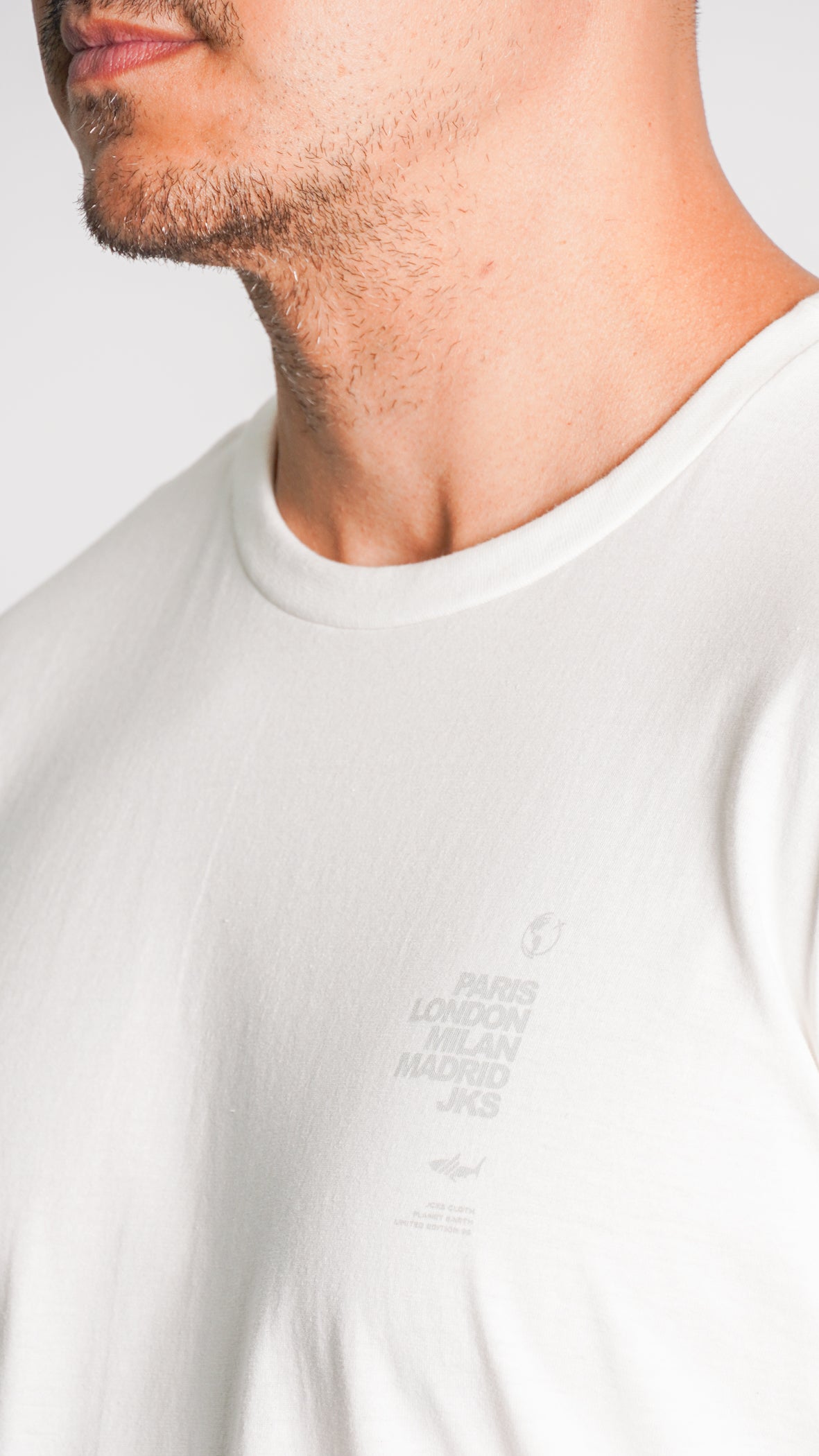 Camiseta Estampada Paris - Off White