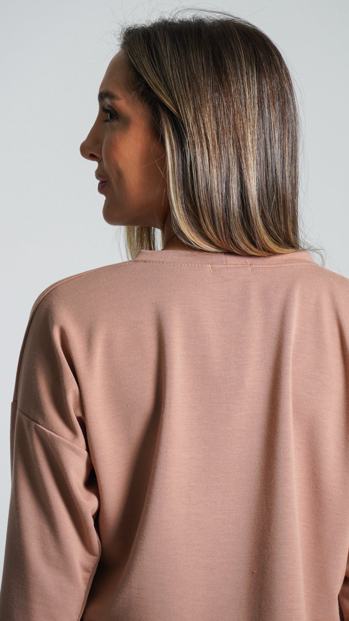Blusa Moletinho Premium Careca - Nude