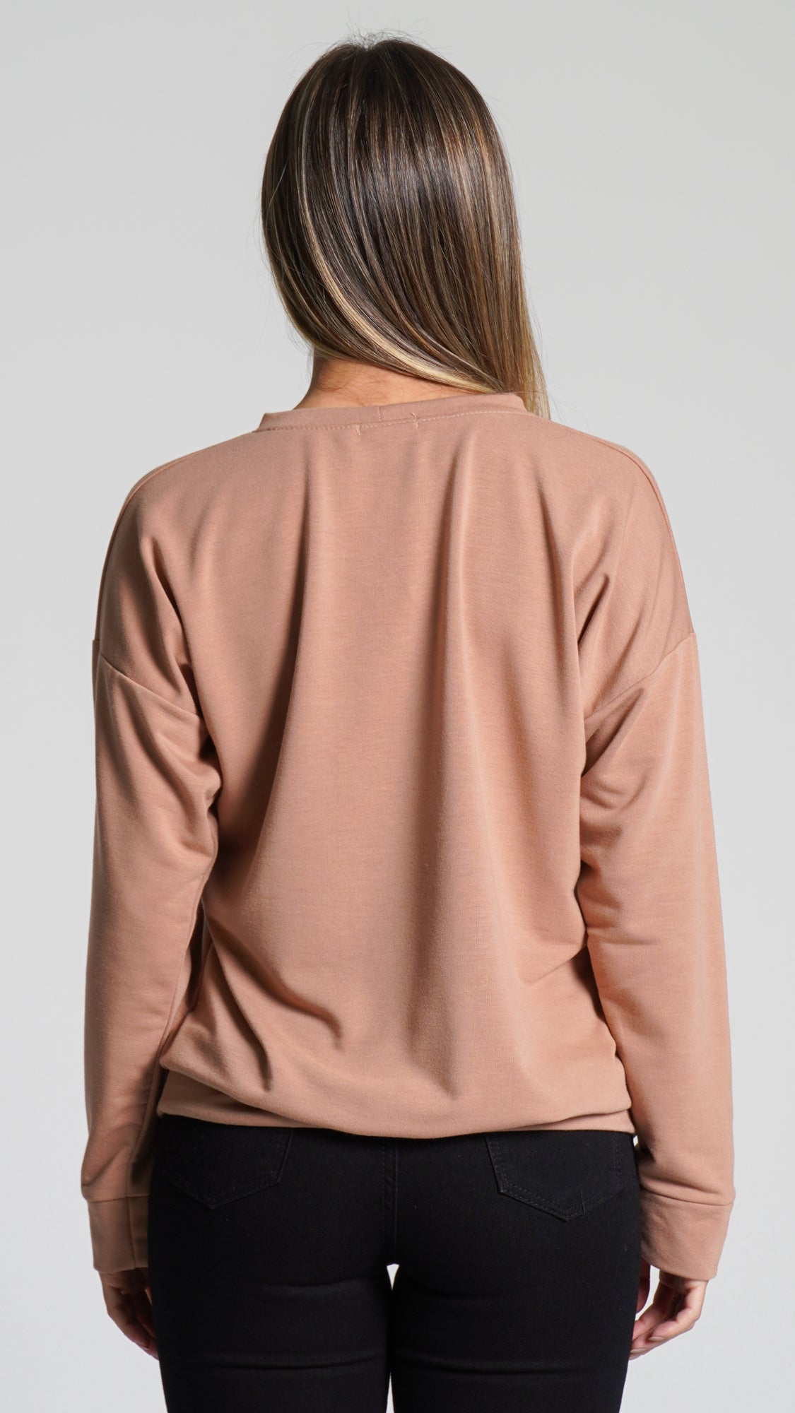 Blusa Moletinho Premium Careca - Nude