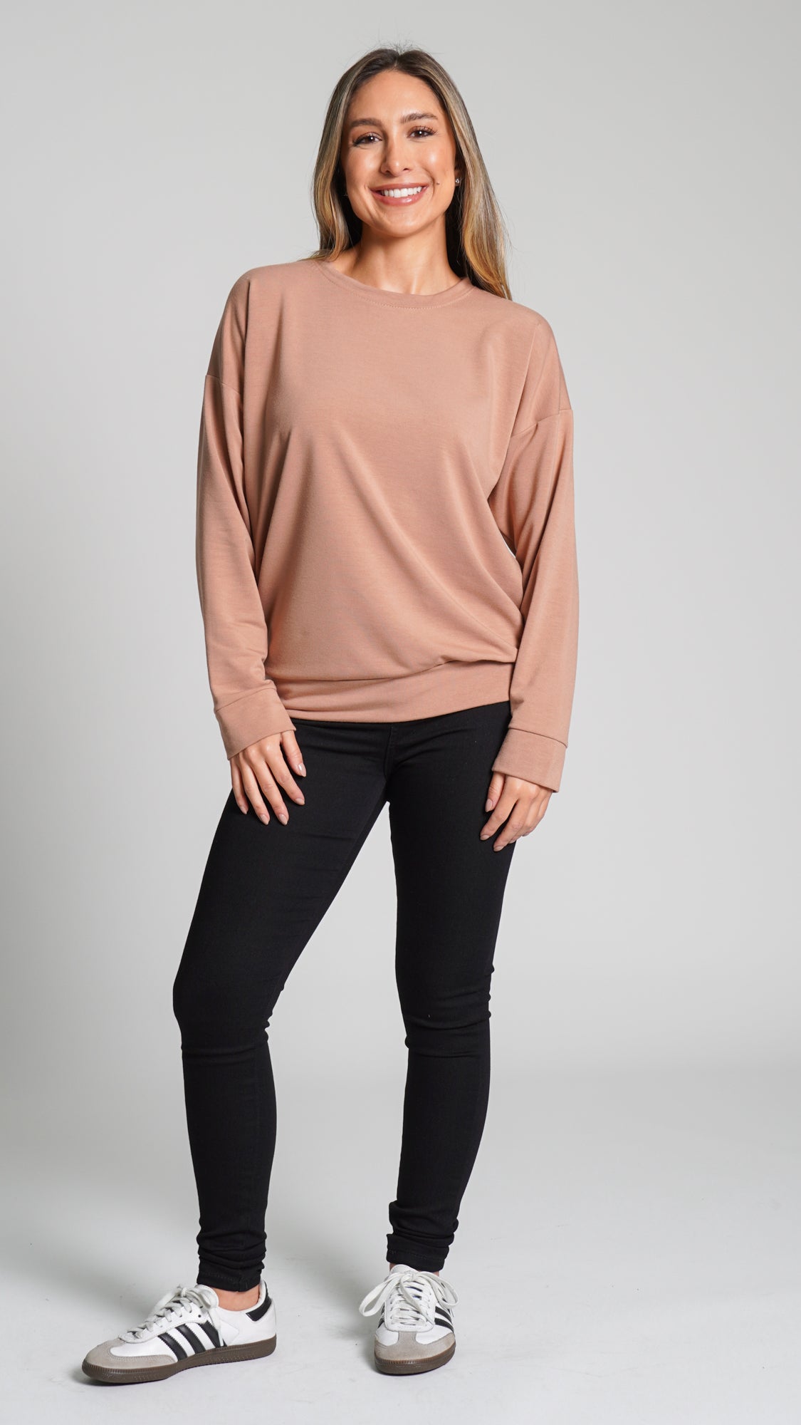 Blusa Moletinho Premium Careca - Nude
