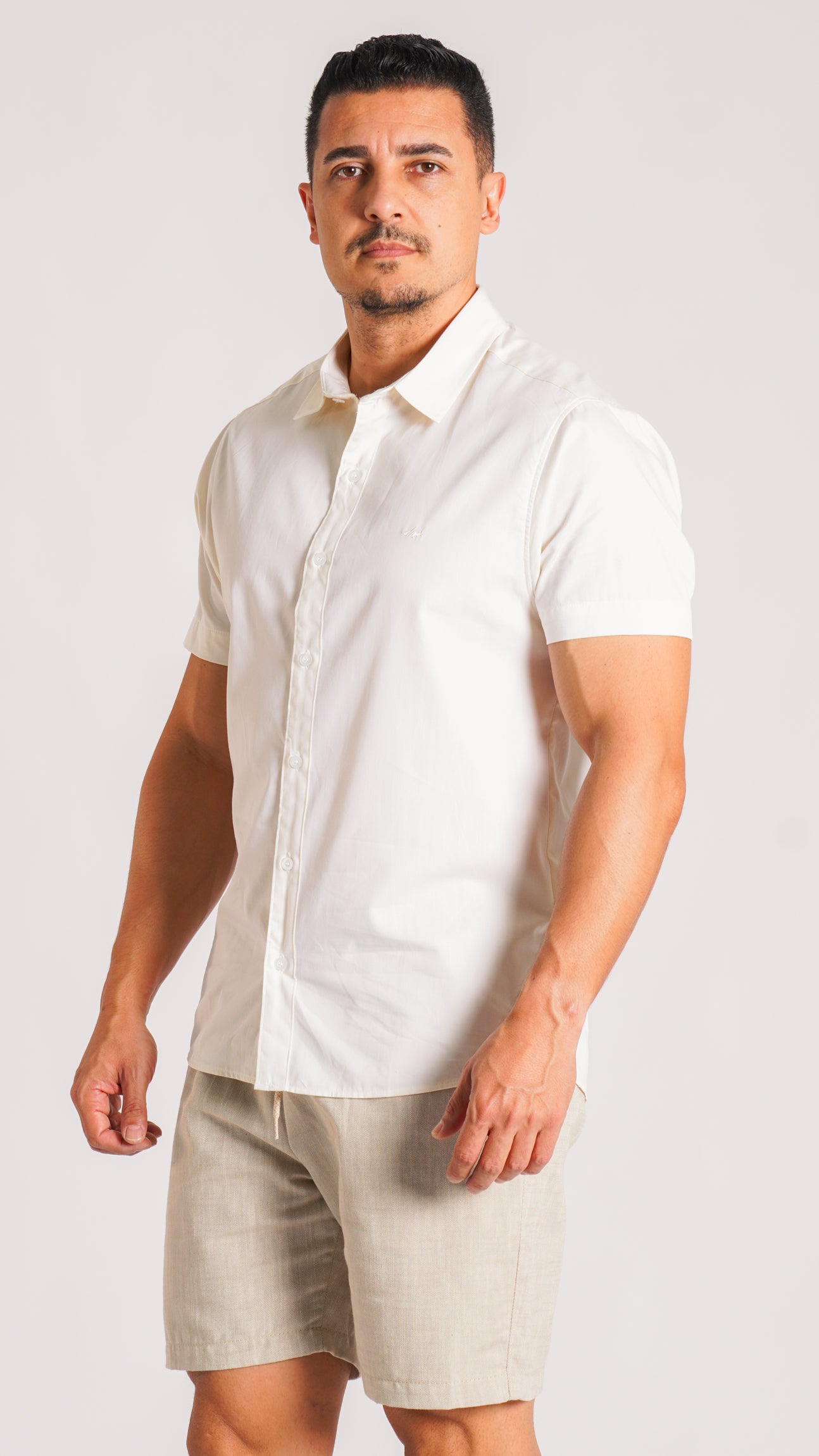 Camisa Manga Curta - Amarela