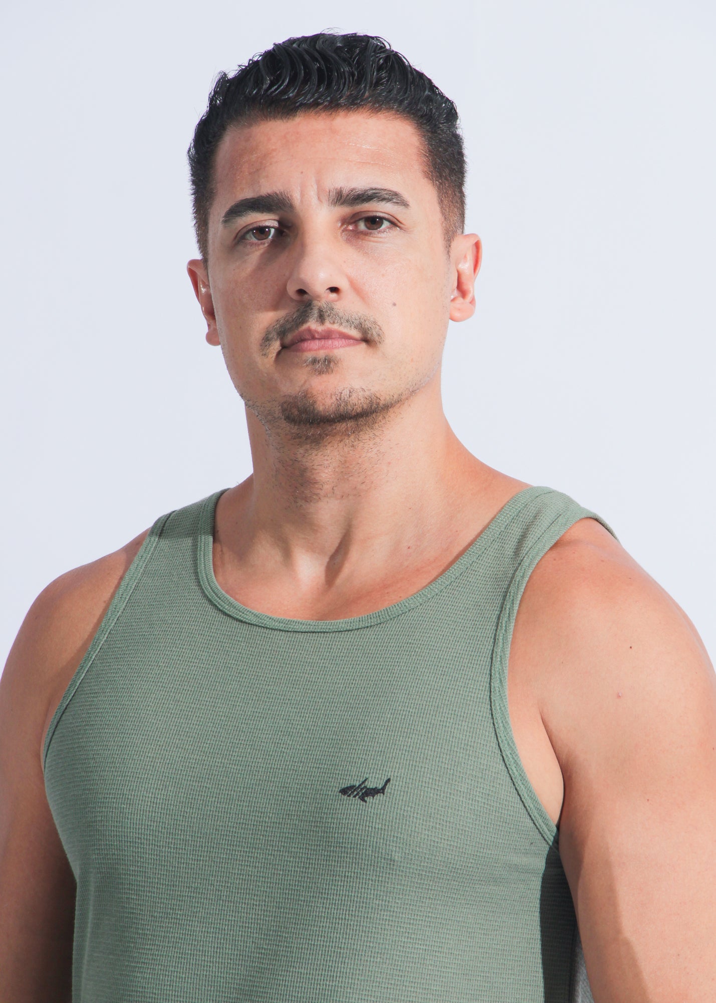 Regata Tricô Diamond - Verde Militar