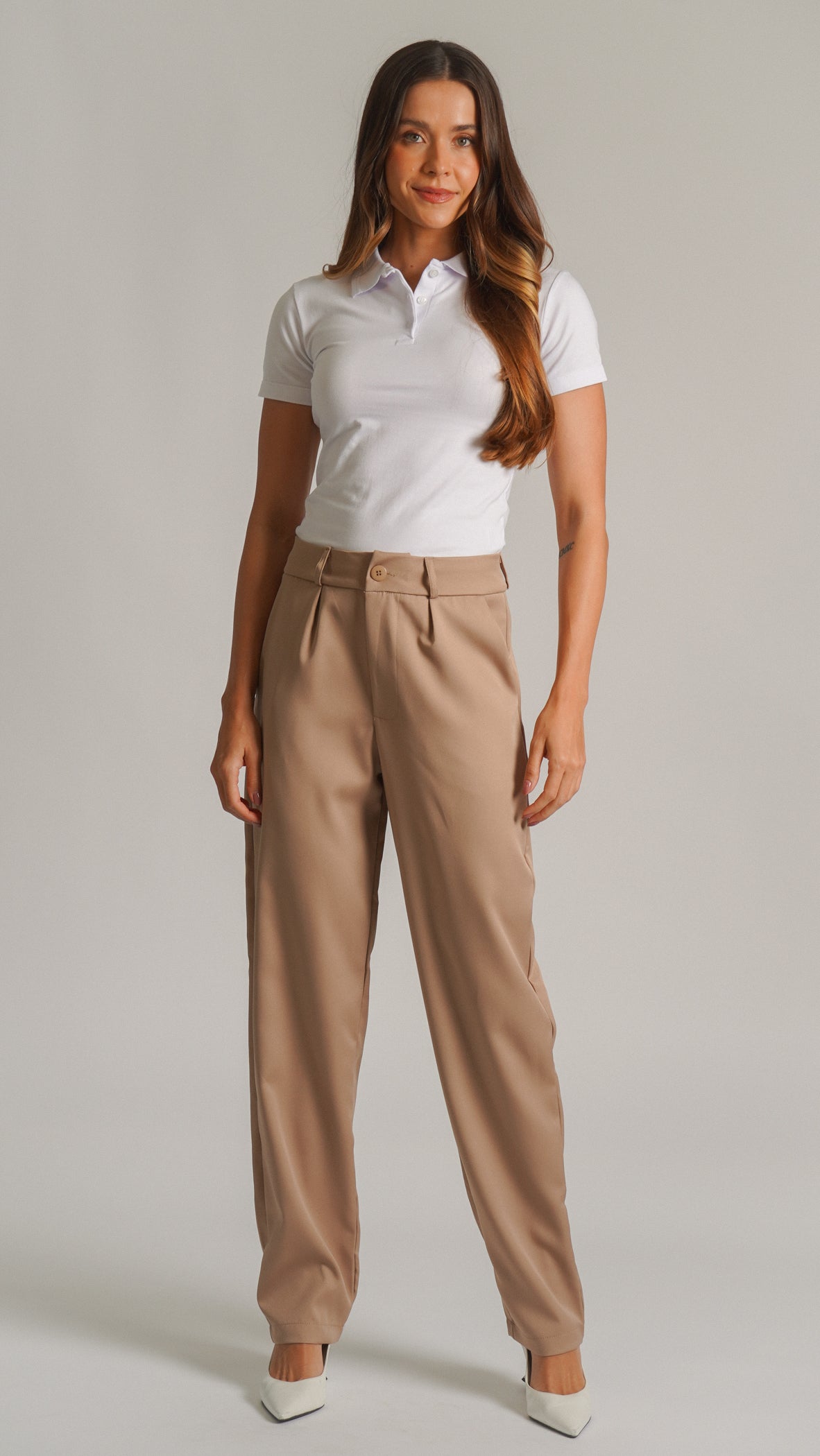 Calça Alfaiataria Classic - Caqui