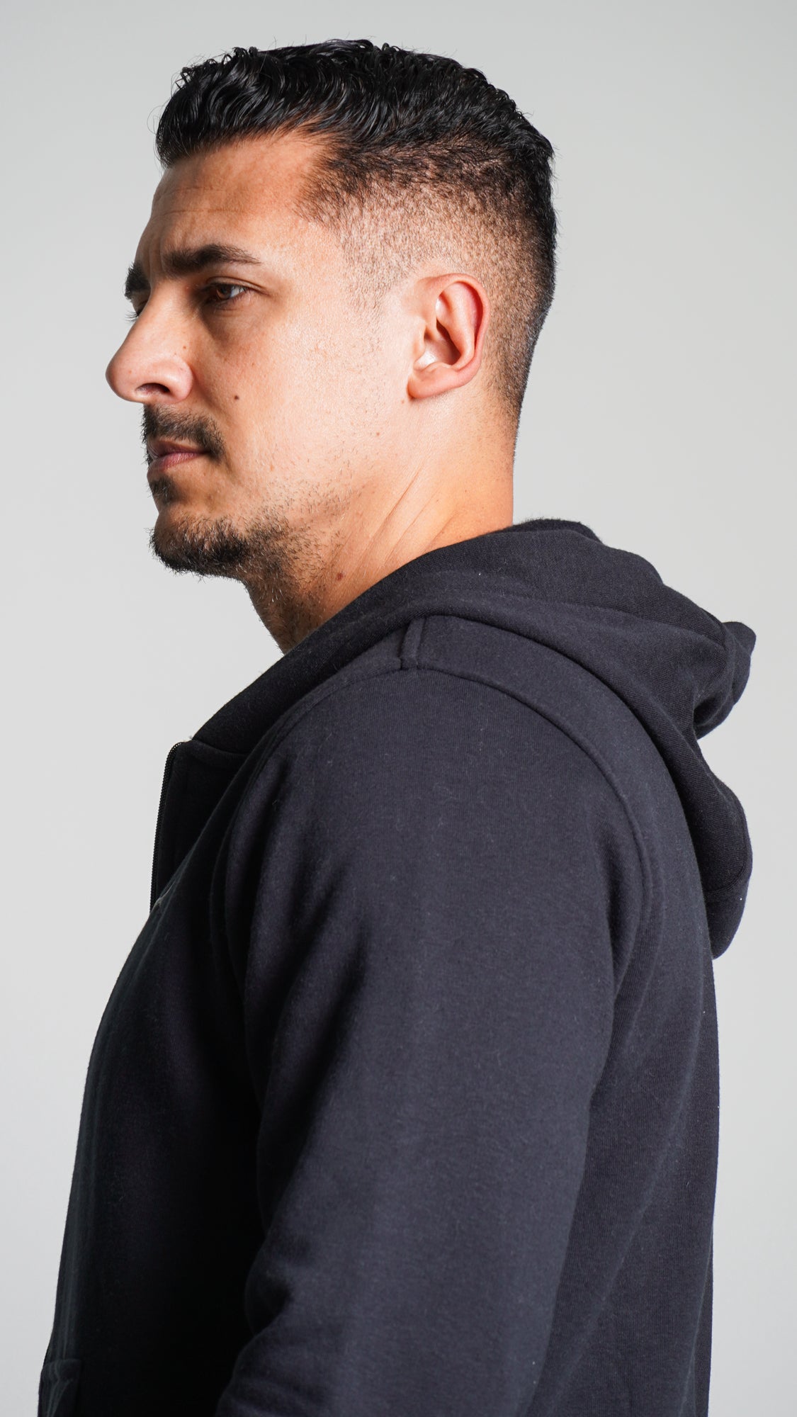 Jaqueta Moletom Premium  - Preta