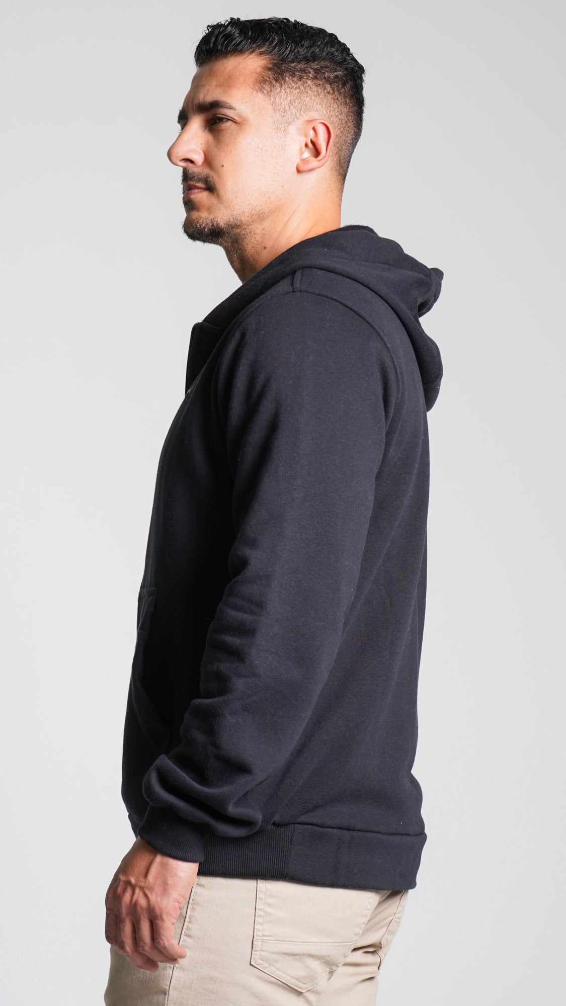 Jaqueta Moletom Premium  - Preta