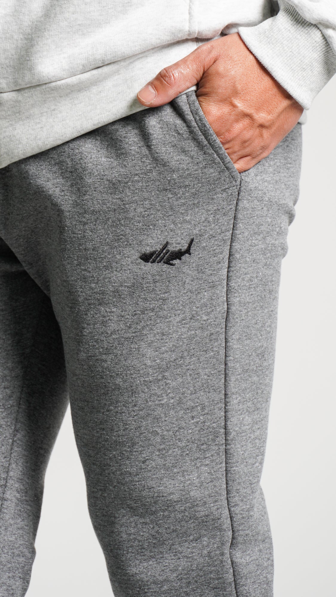 Calça Moletom Neoprene - Grafite