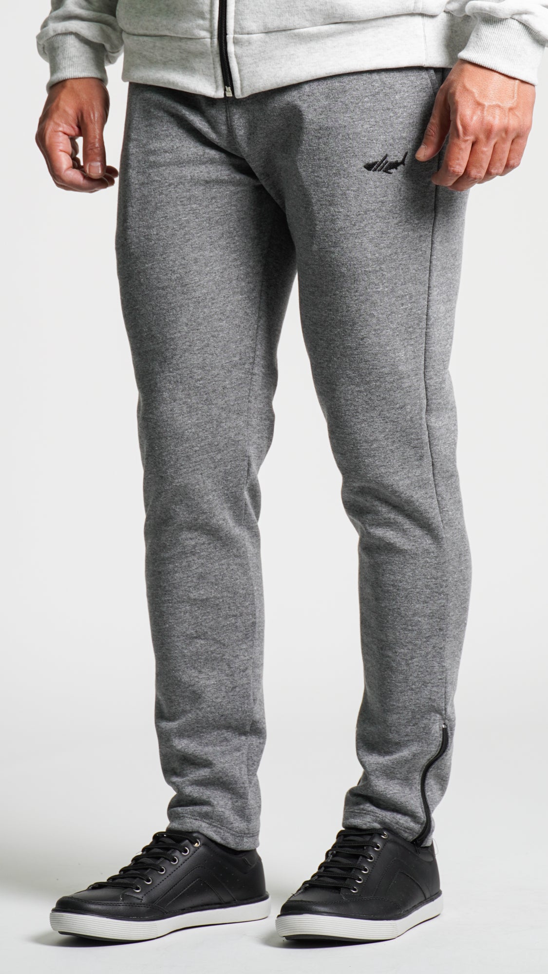 Calça Moletom Neoprene - Grafite