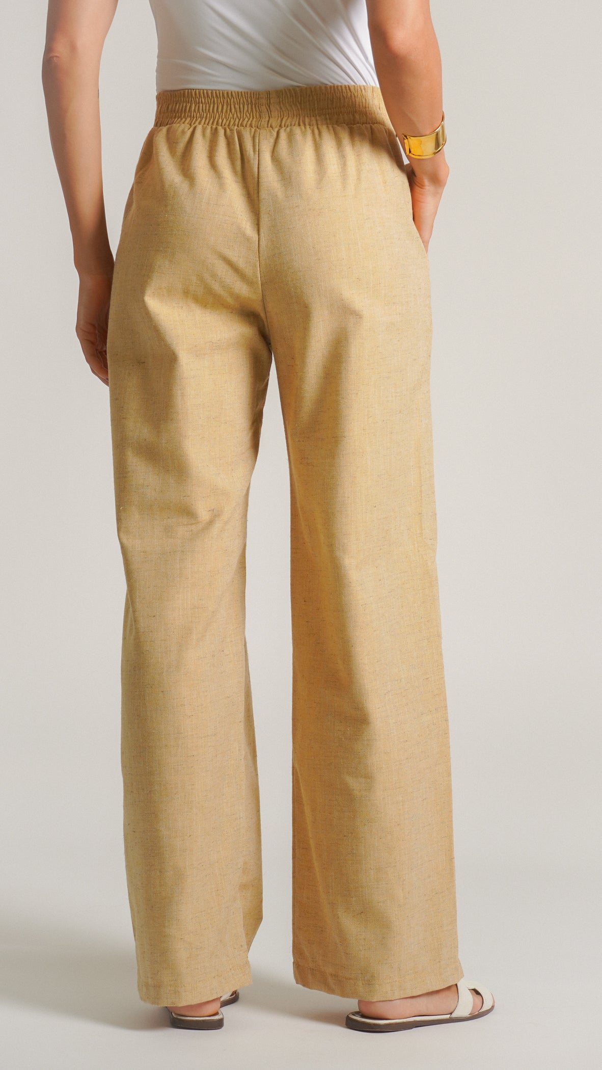 Calça Flamê - Bege