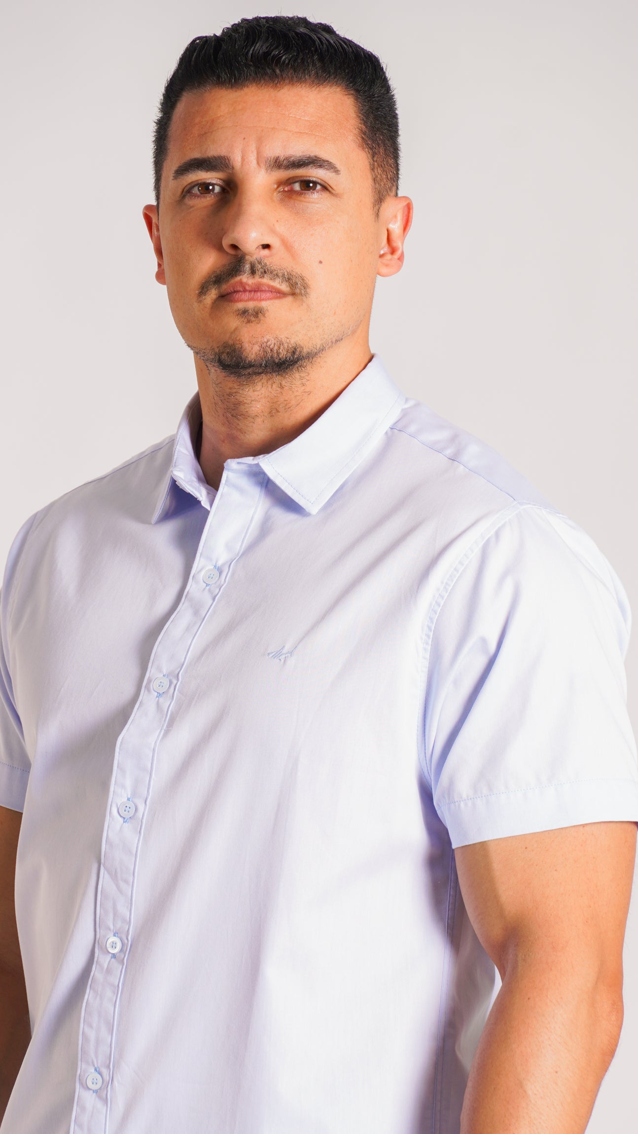Camisa Manga Curta - Azul