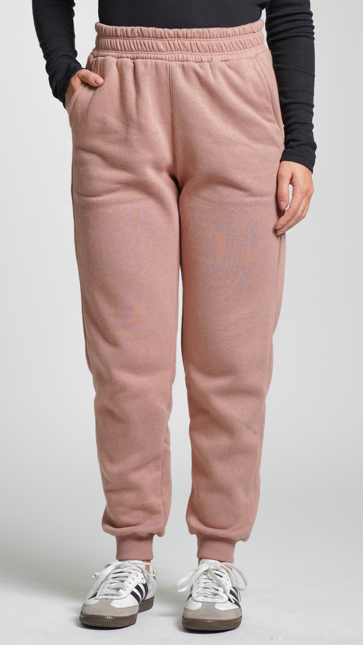Calça Moletom Premium - Nude