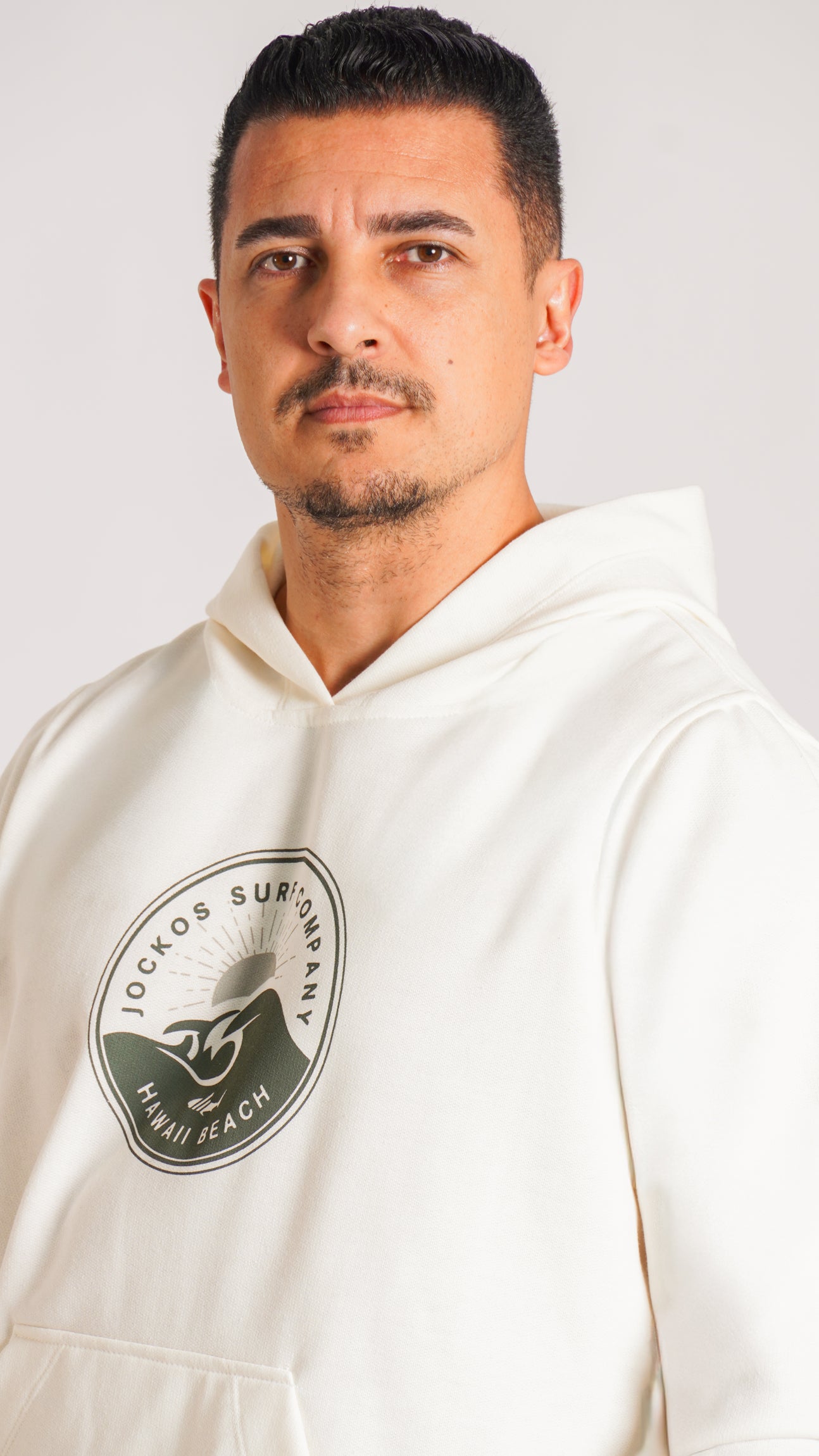 Moletom Canguru Premium - Off White