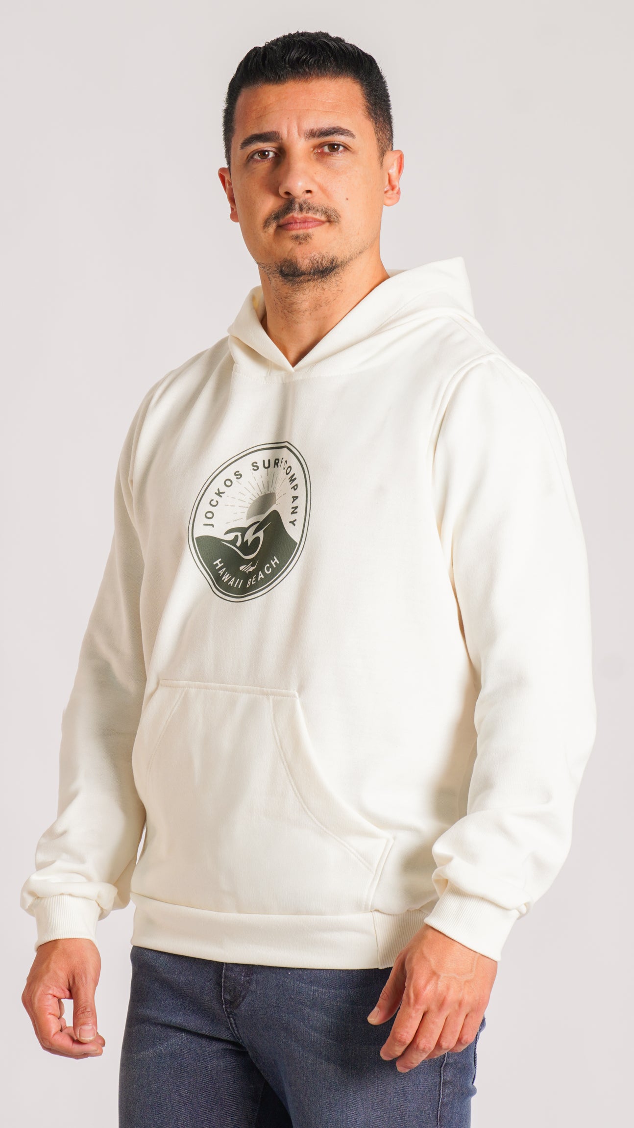 Moletom Canguru Premium - Off White
