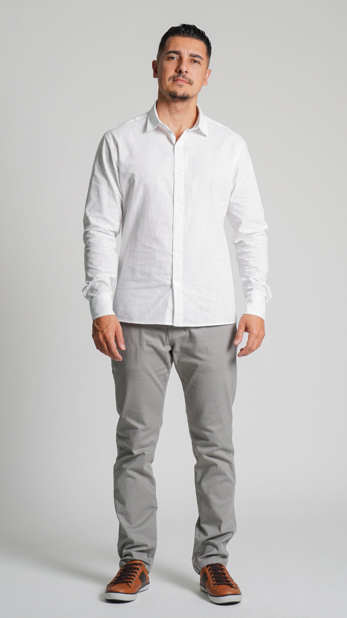Camisa Manga Longa - Branca