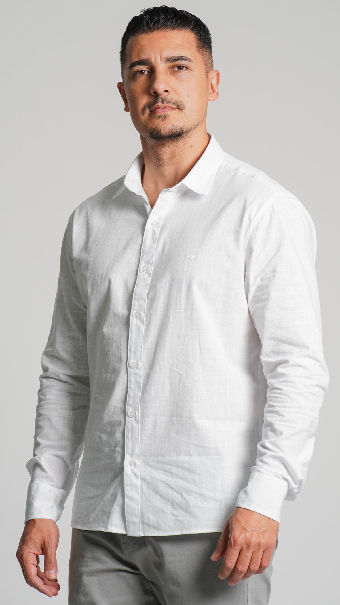 Camisa Manga Longa - Branca