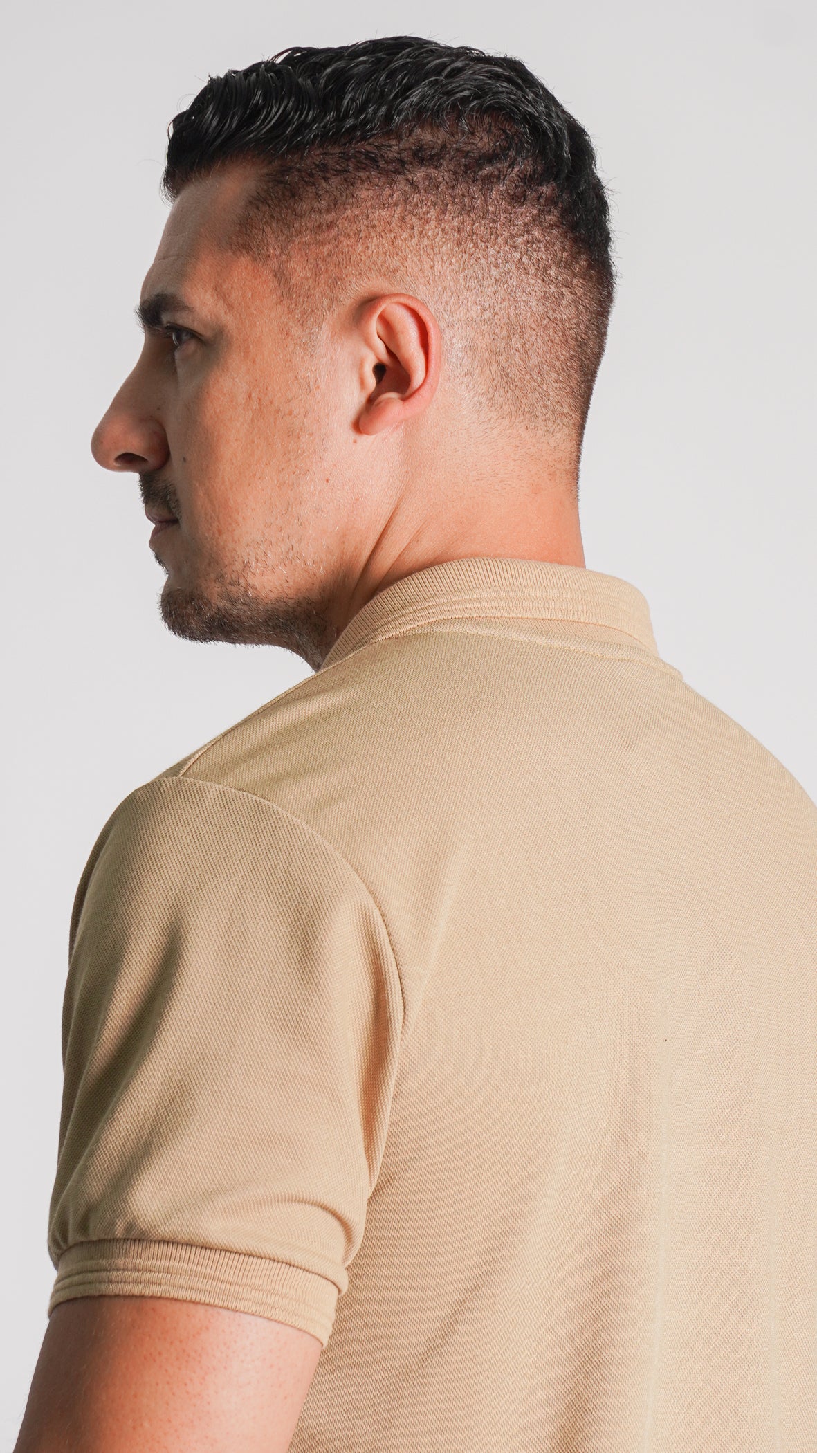 Camisa Polo Piquet - Bege