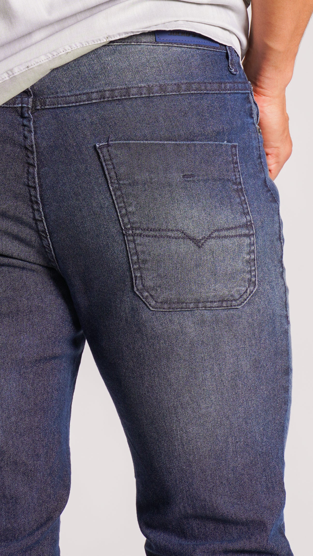 Calça Jeans - Escura Linha Azul