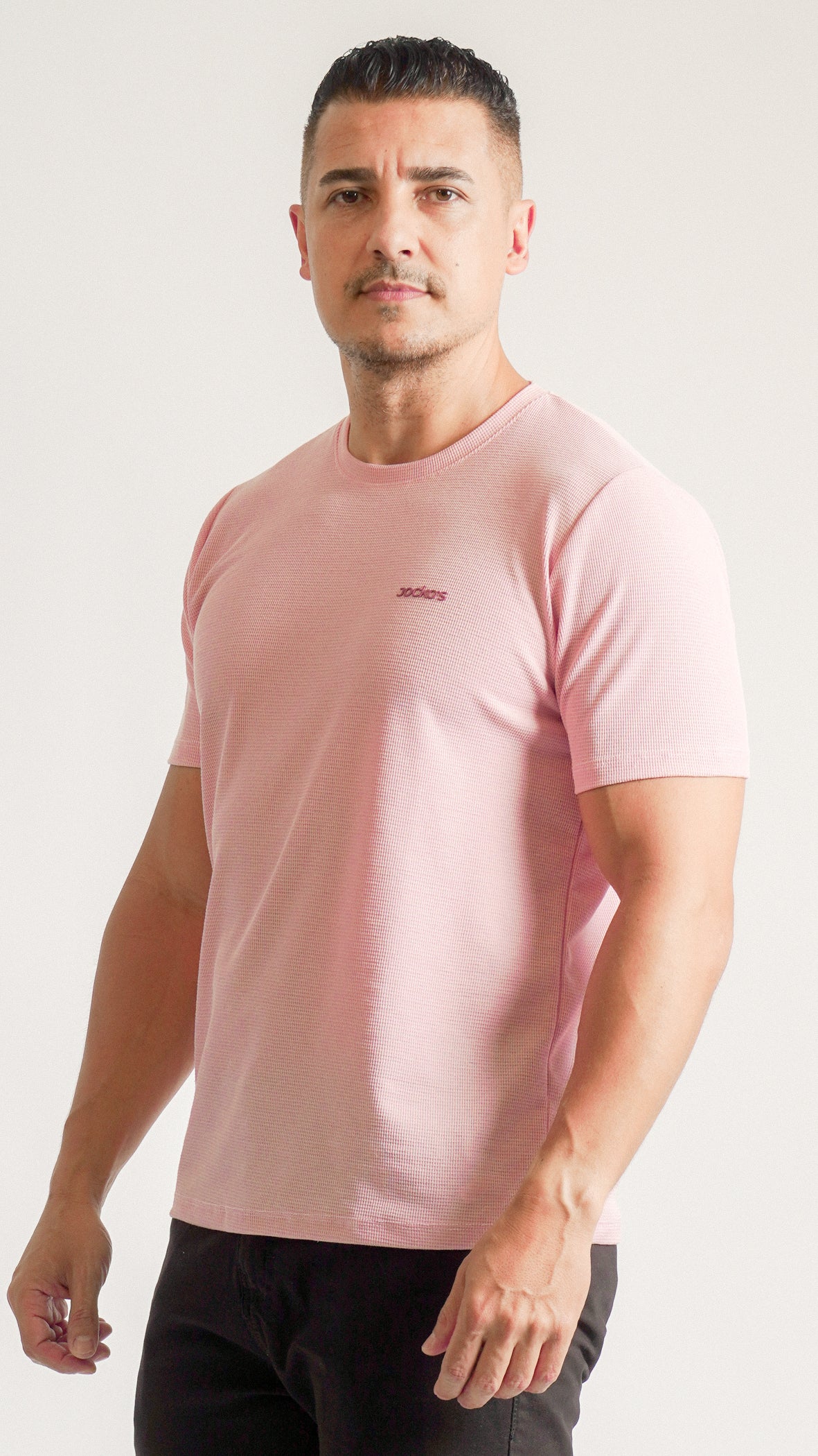 Camiseta Tricô Diamond - Rosa