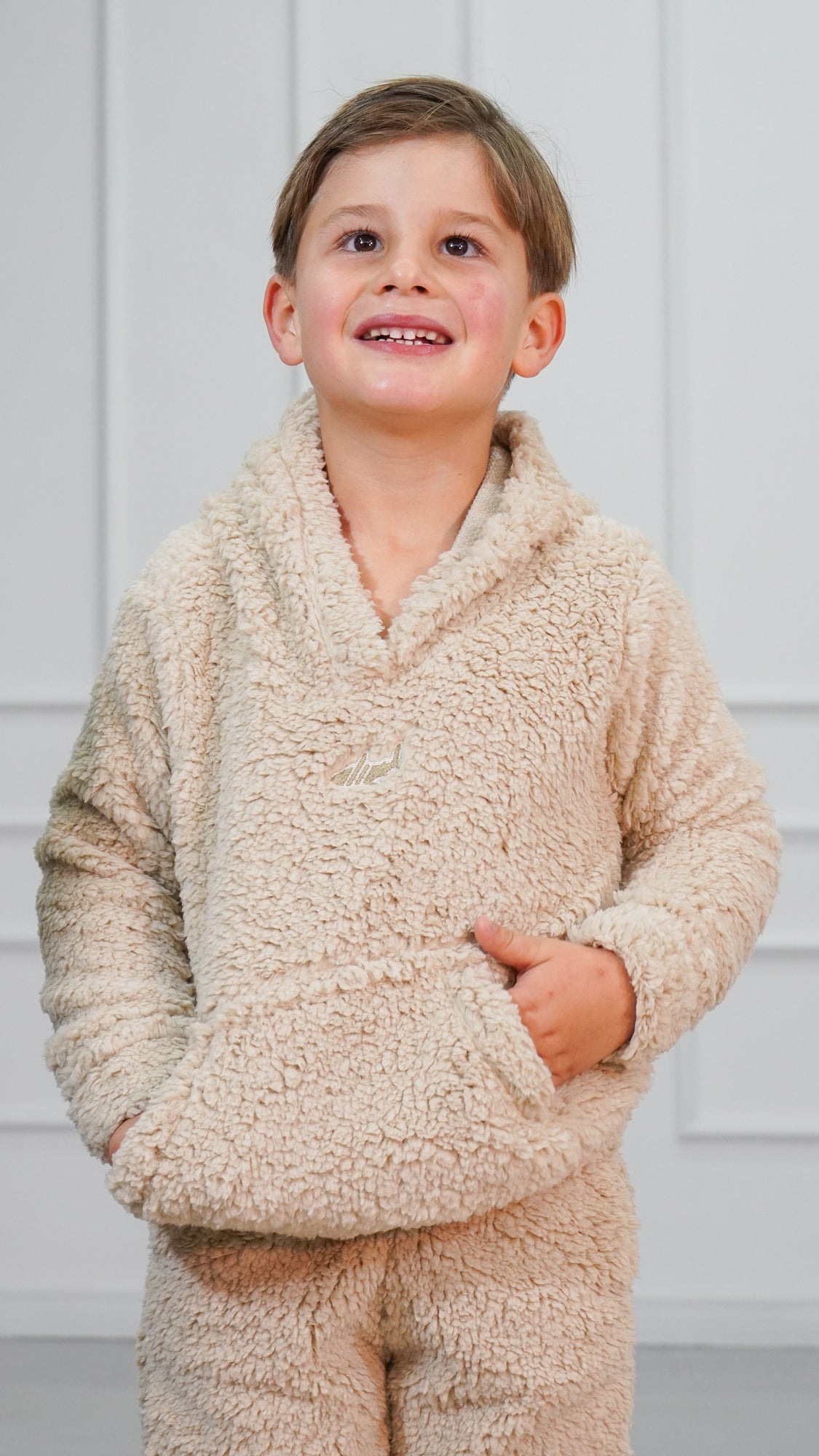 Canguru Sherpa Kids - Bege