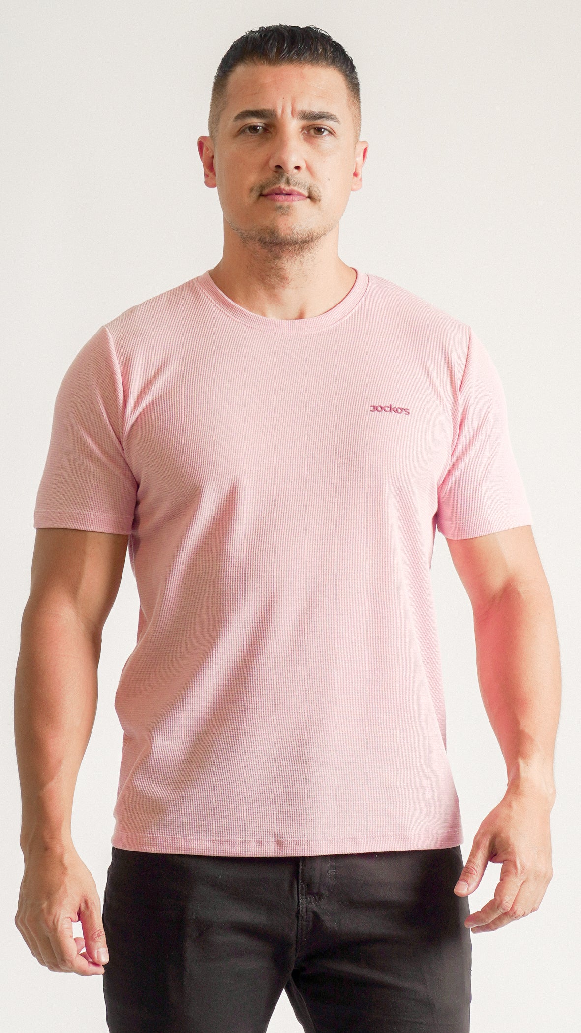 Camiseta Tricô Diamond - Rosa