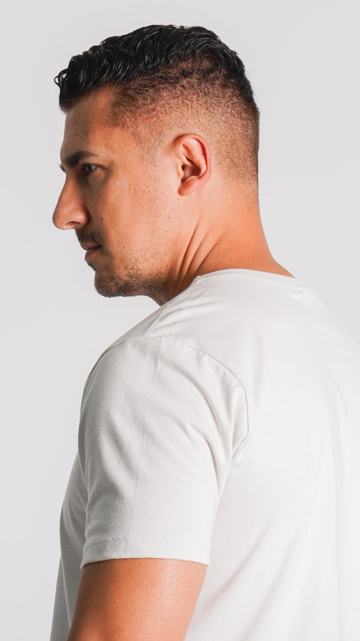 Camiseta Lisa - Branco Gelo