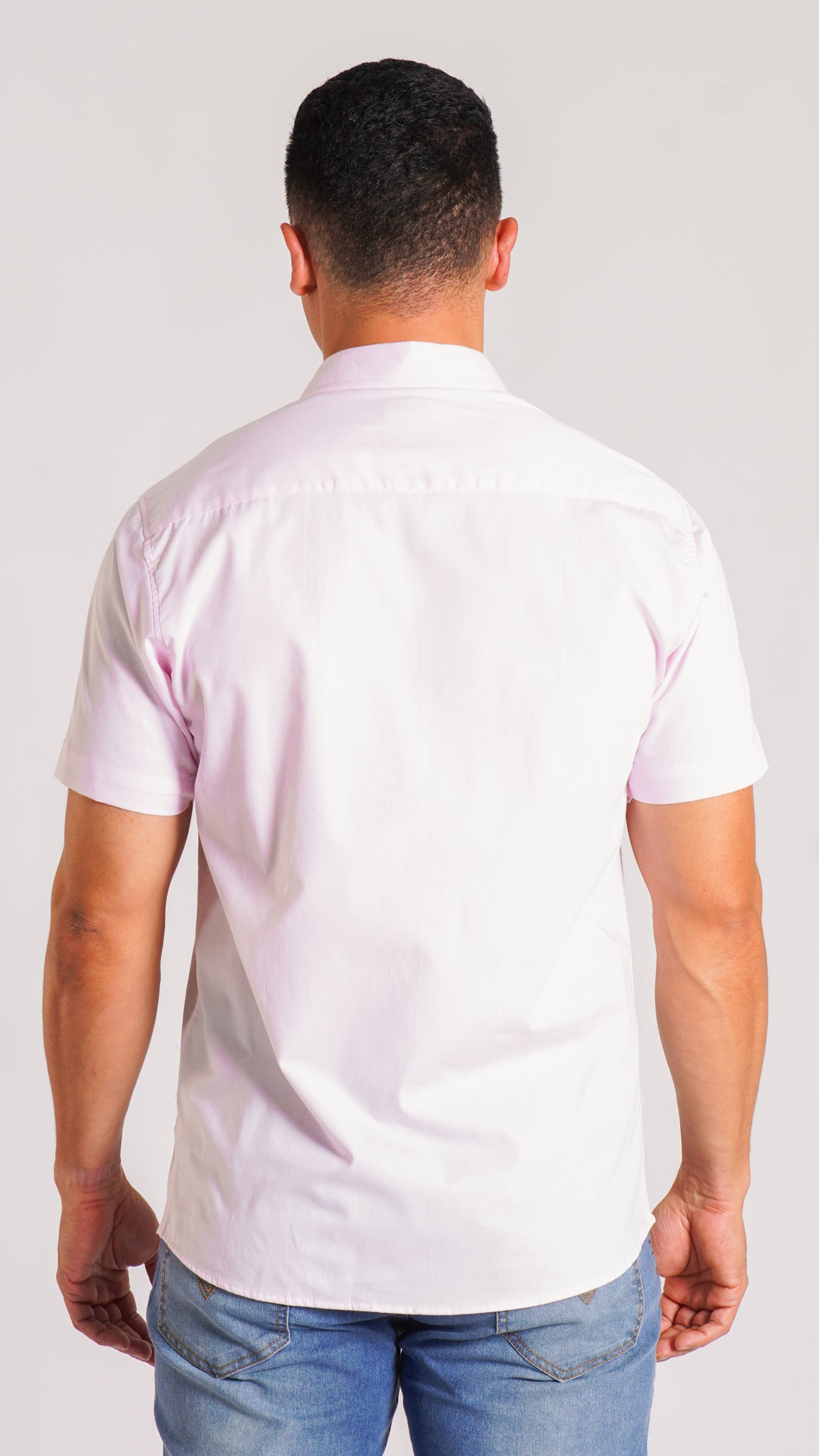 Camisa Manga Curta - Rosa