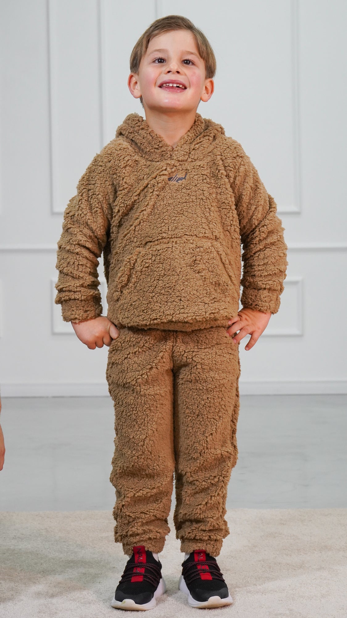 Calça Sherpa Kids - Marrom