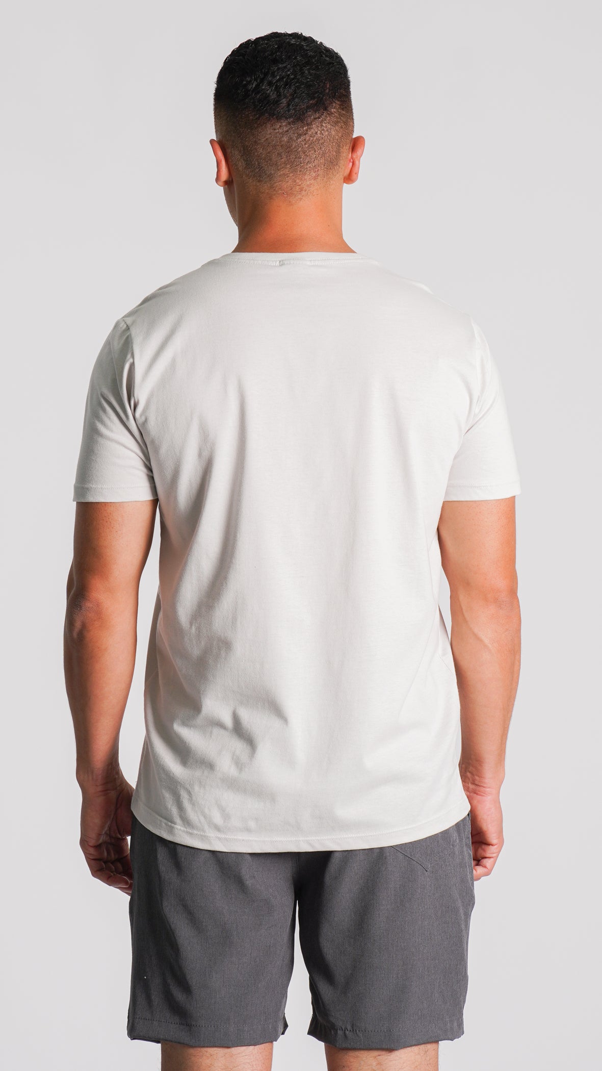Camiseta Lisa - Branco Gelo