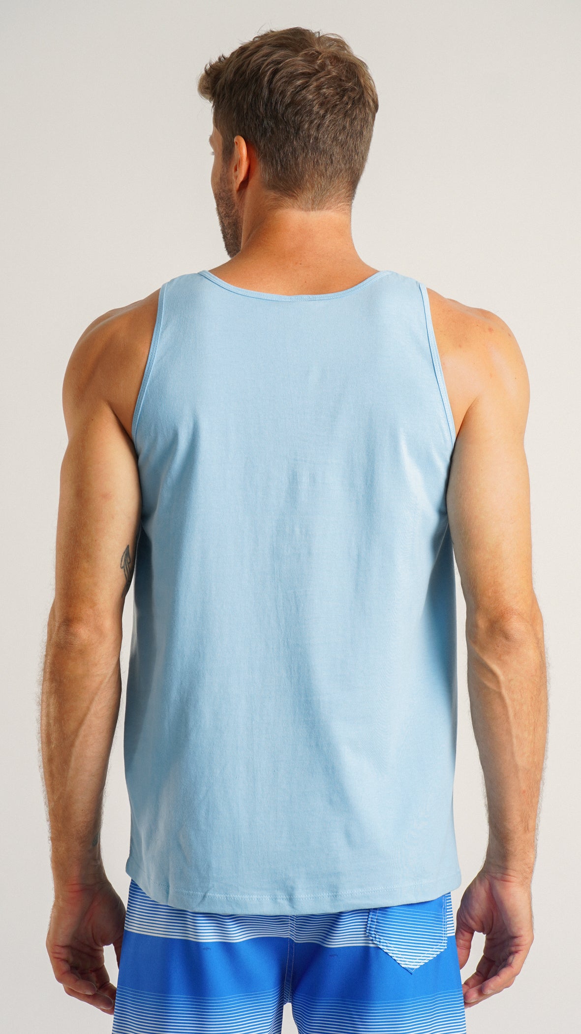 Regata Básica - Azul Bebê