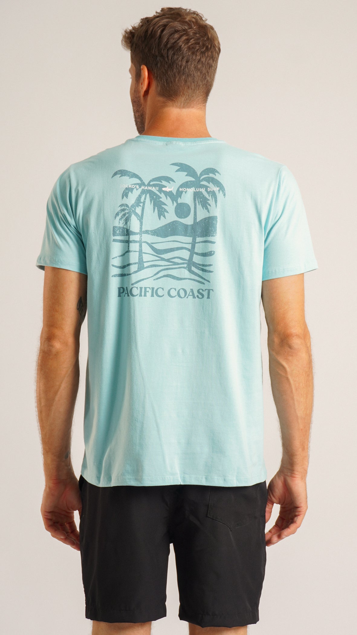 Camiseta Estampada Pacific Coast - Azul