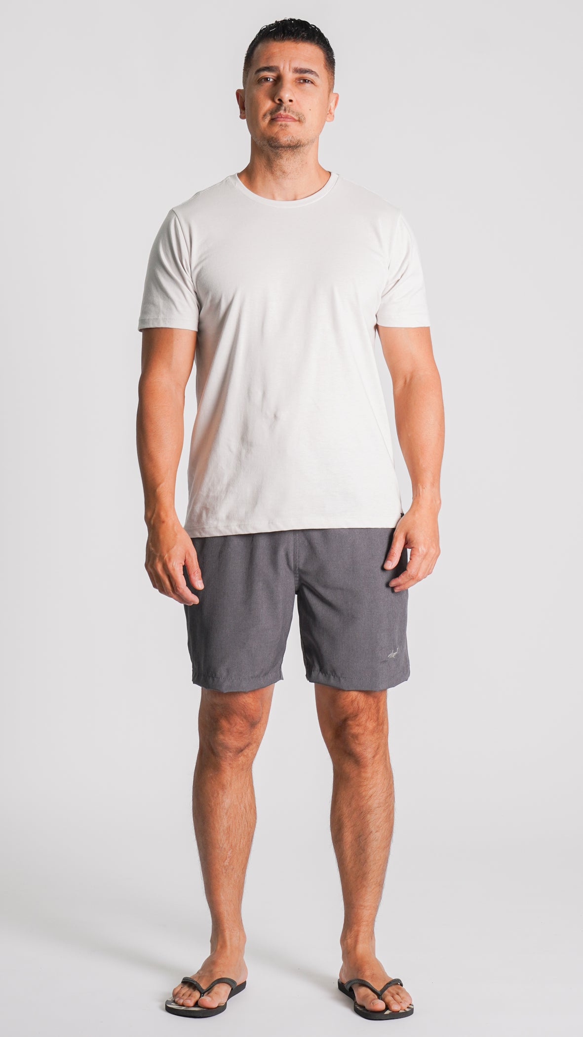 Camiseta Lisa - Branco Gelo