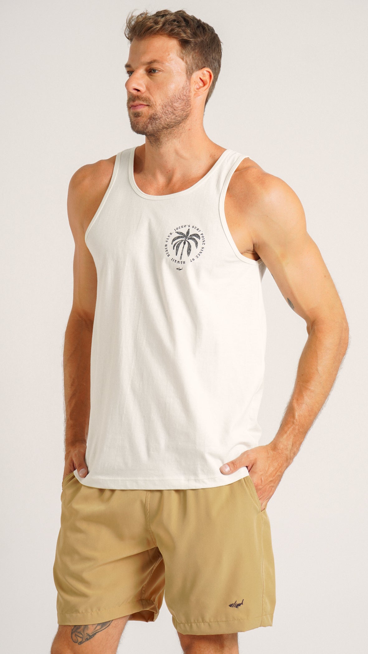 Regata Estampada Surf - Off White