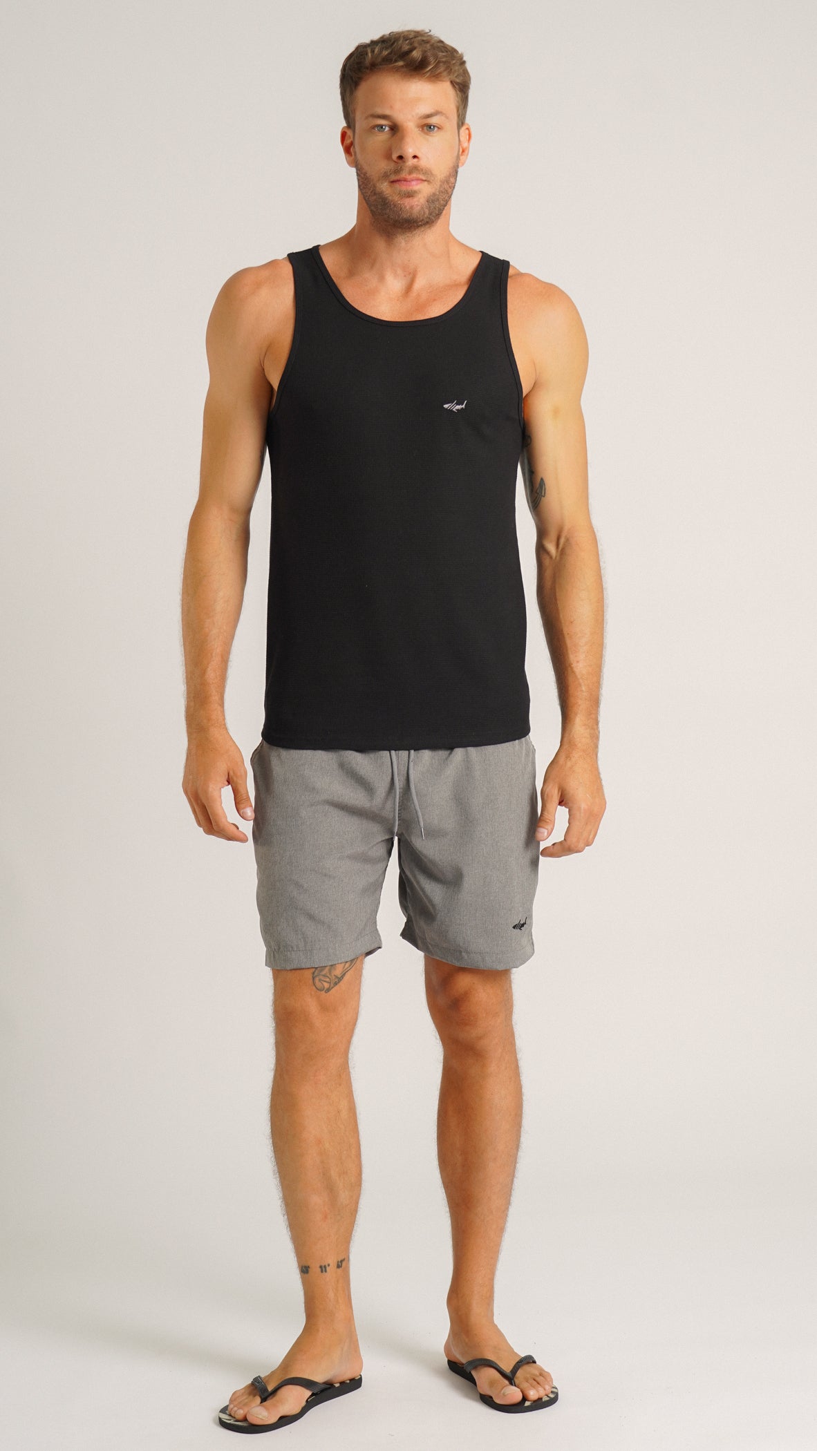 Regata Tricô Diamond - Preta