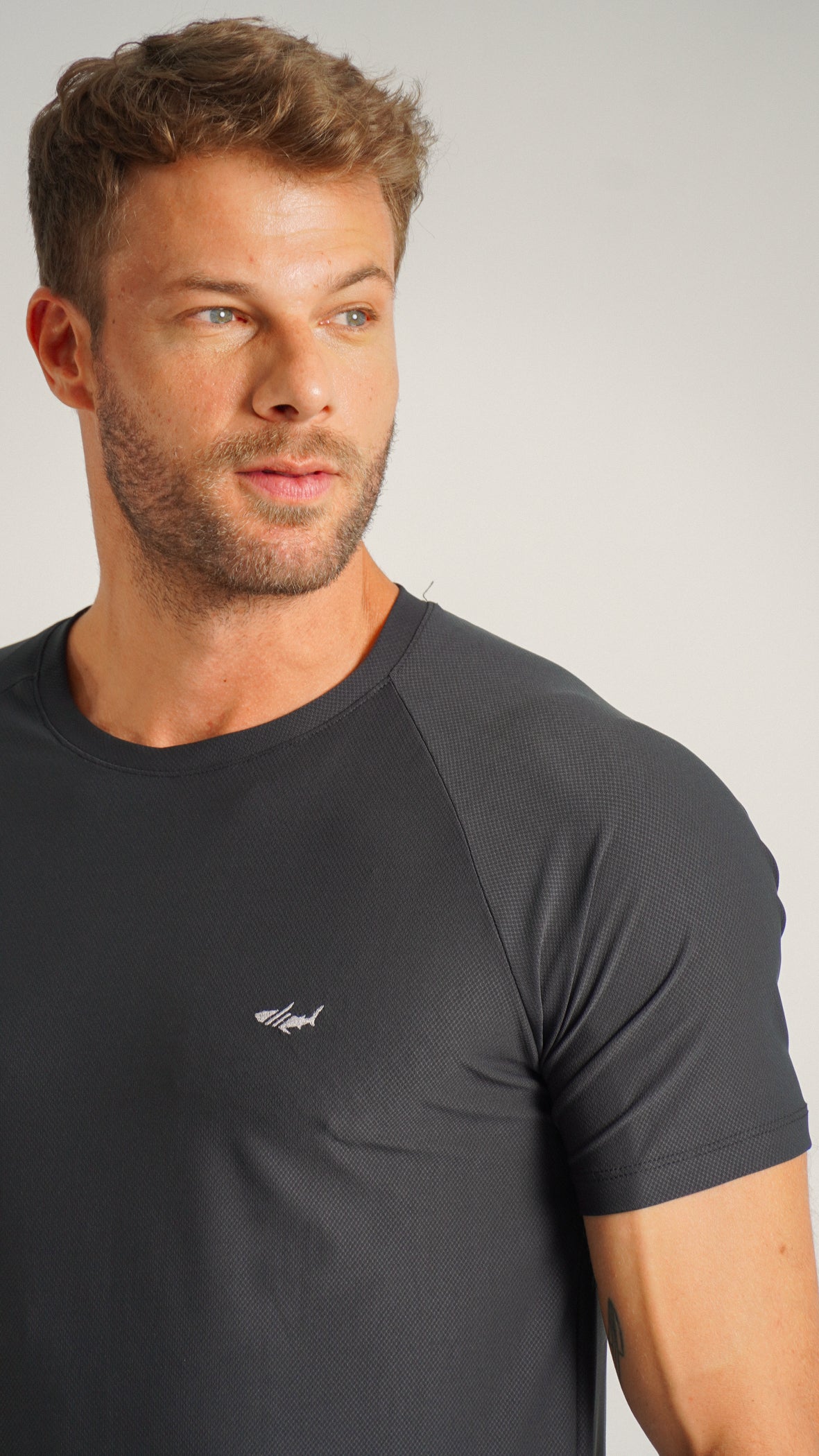 Camiseta Slim Dry Fit - Preta