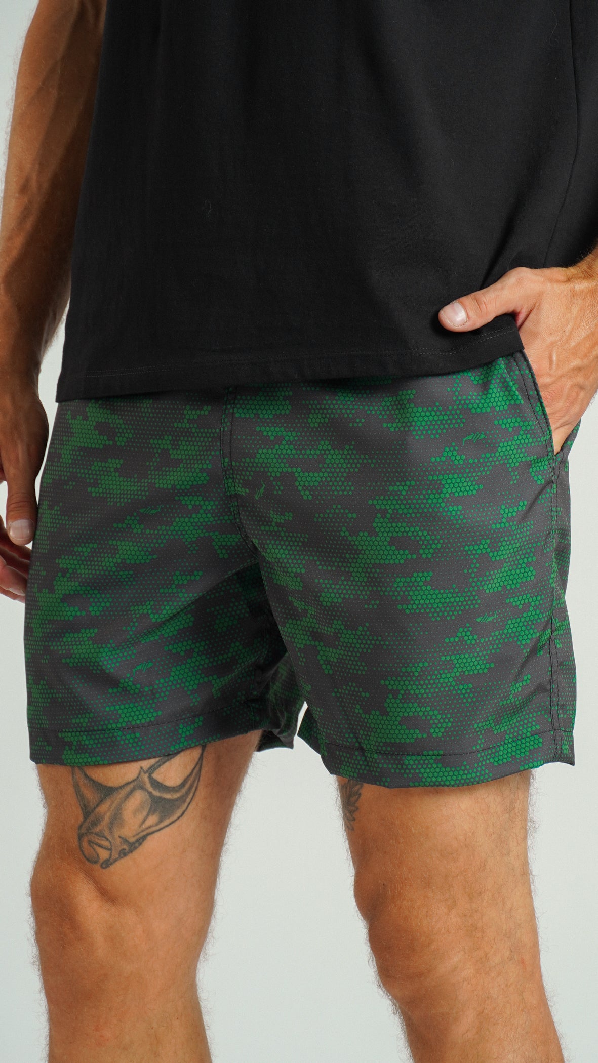 Bermuda Microfibra Curta - Verde