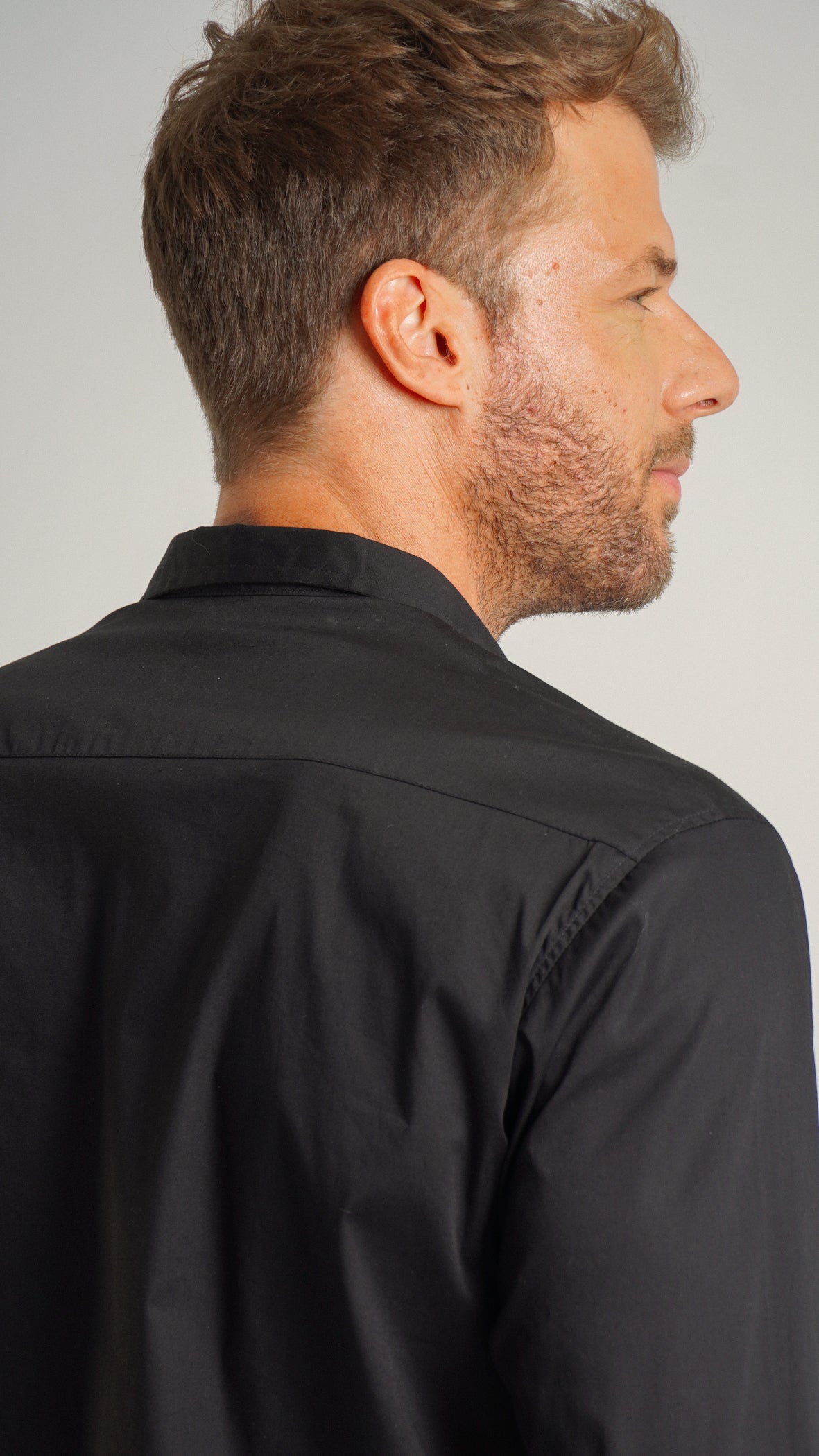 Camisa Manga Longa - Preta