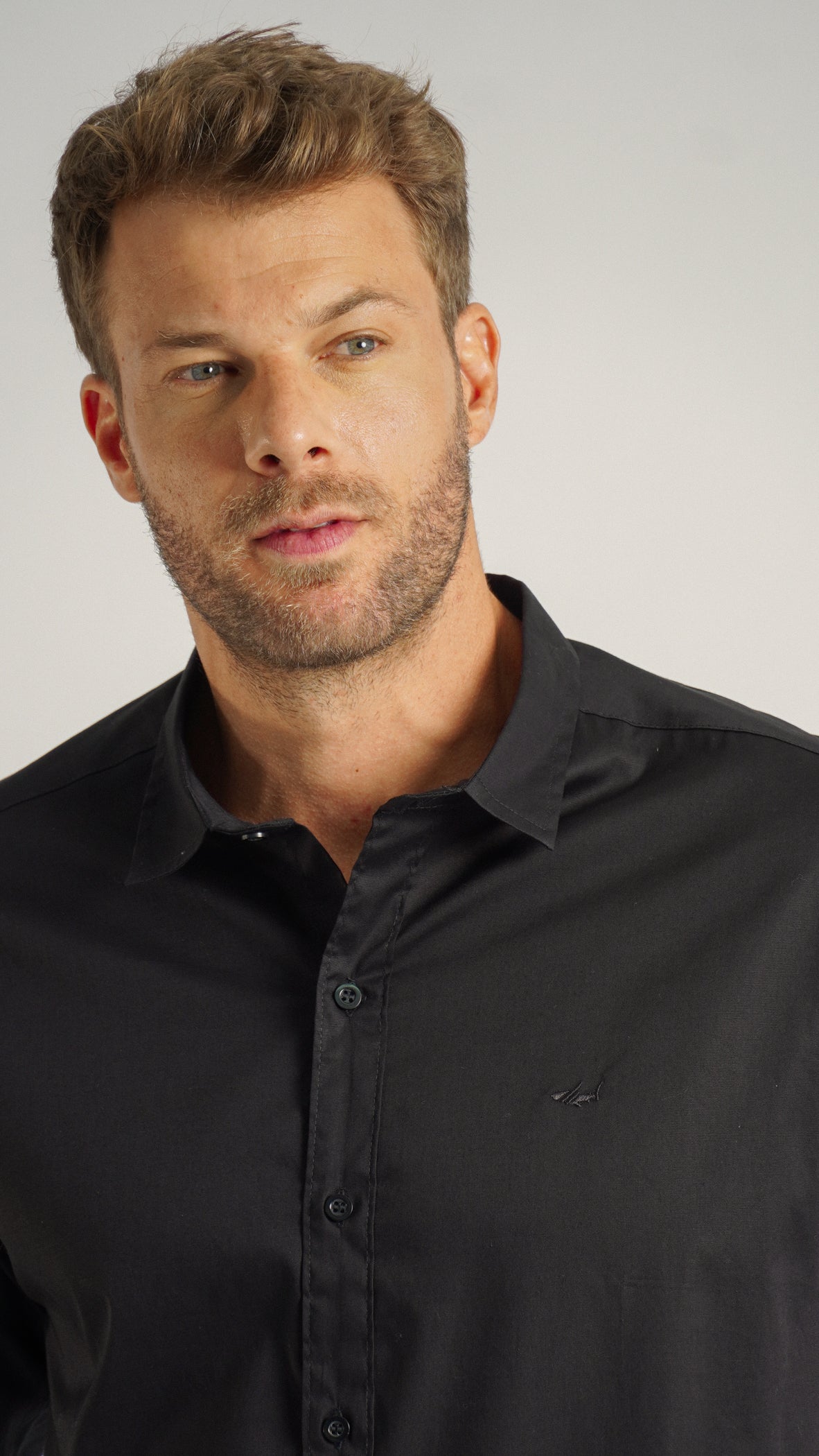 Camisa Manga Longa - Preta