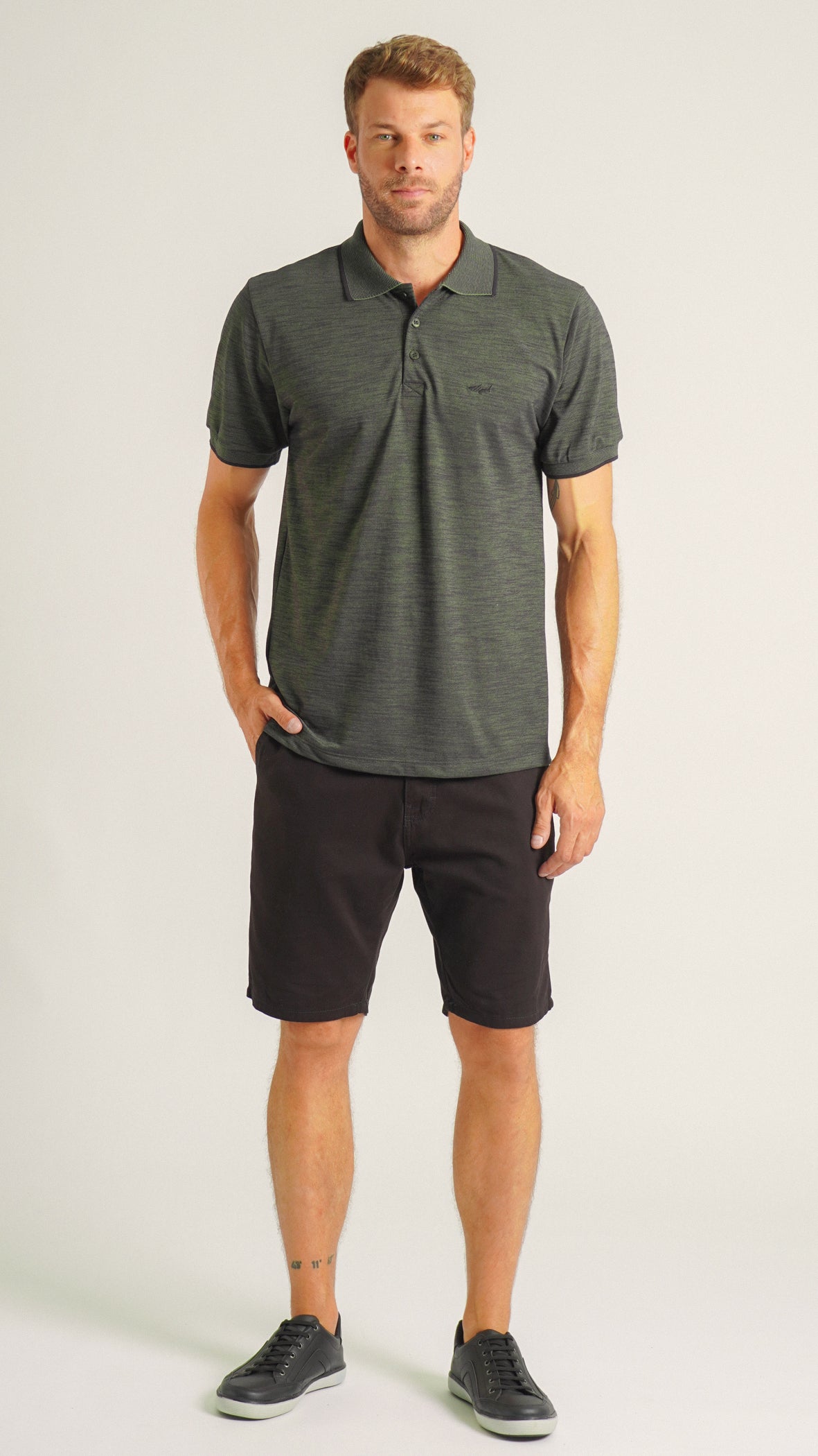 Camisa Polo Flamê - Verde