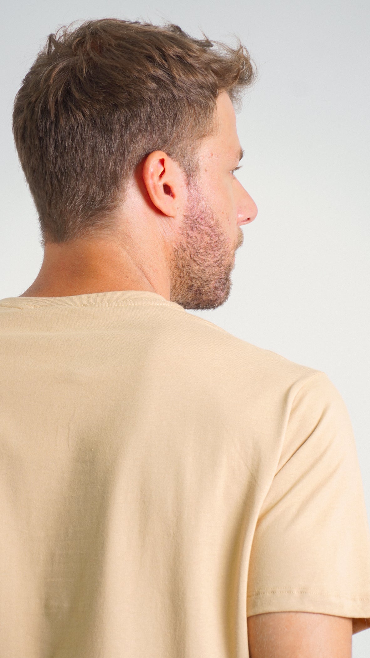 Camiseta Estampada Jesus King - Ocre