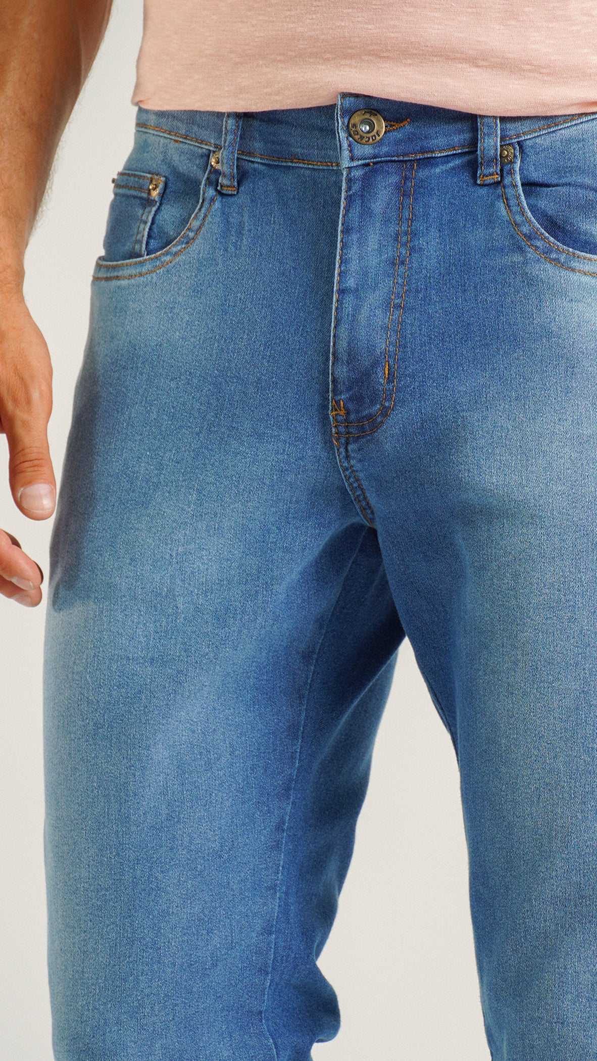 Calça Jeans - Clara Linha Caramelo