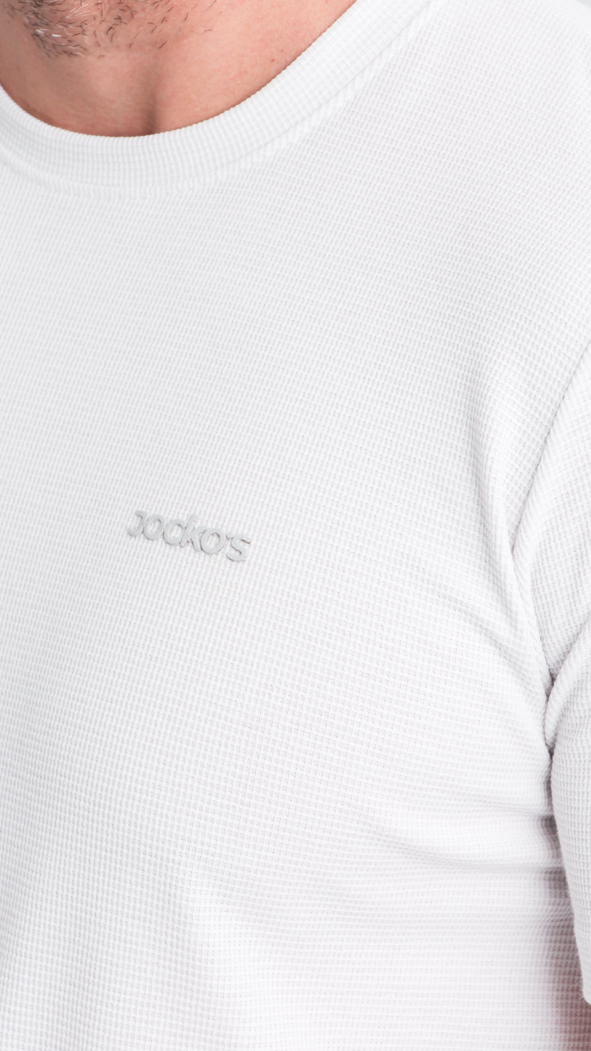 Camiseta Tricô Diamond - Branco Gelo