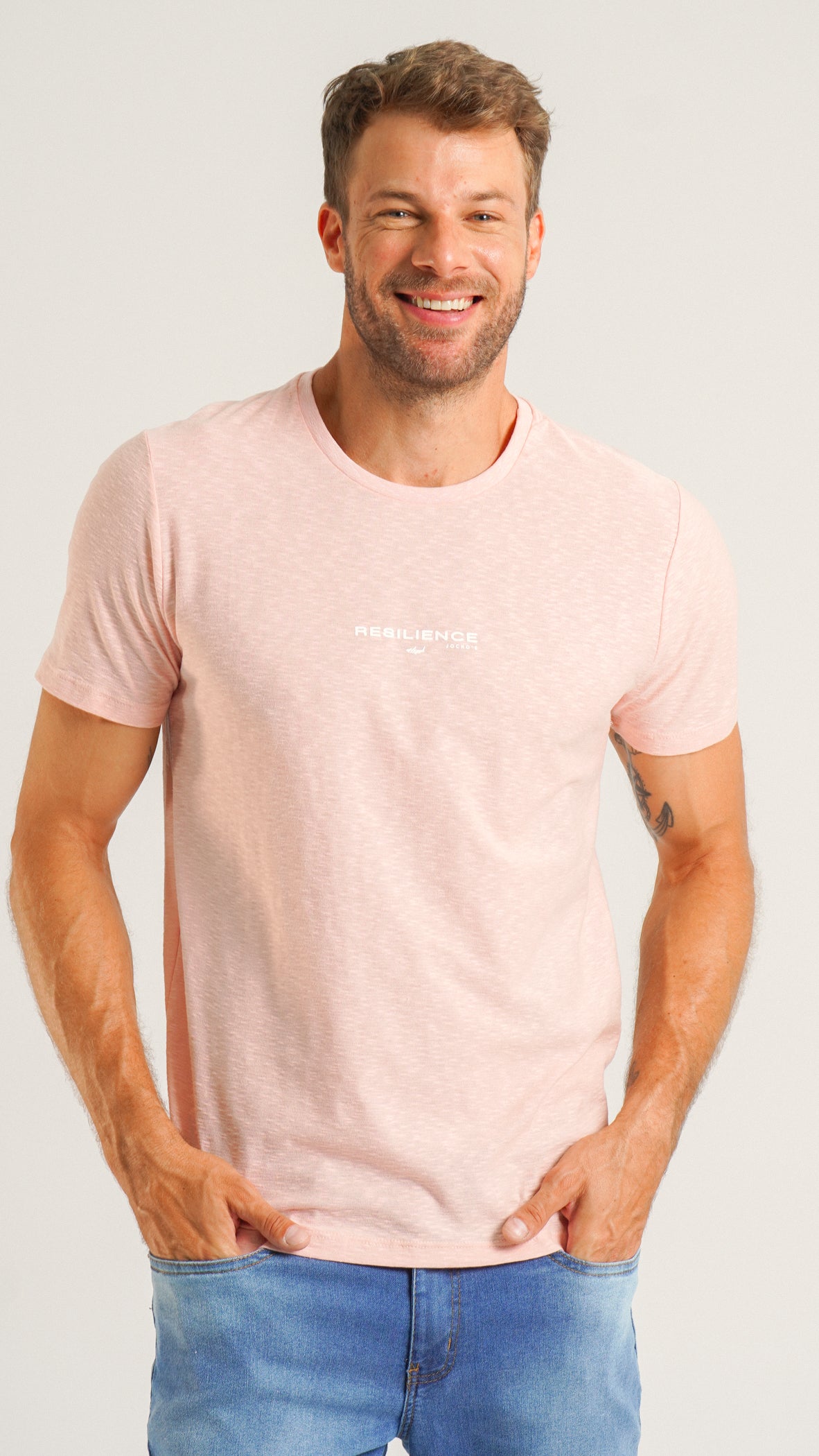 Camiseta Flamê Resilience - Rosa