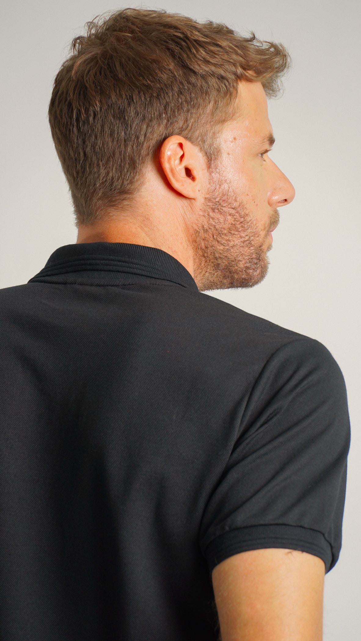 Camisa Polo Piquet - Preta