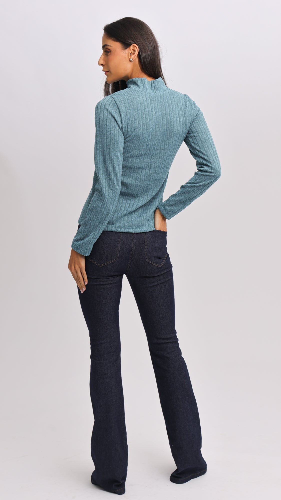 Calça Jeans Flare - Escura