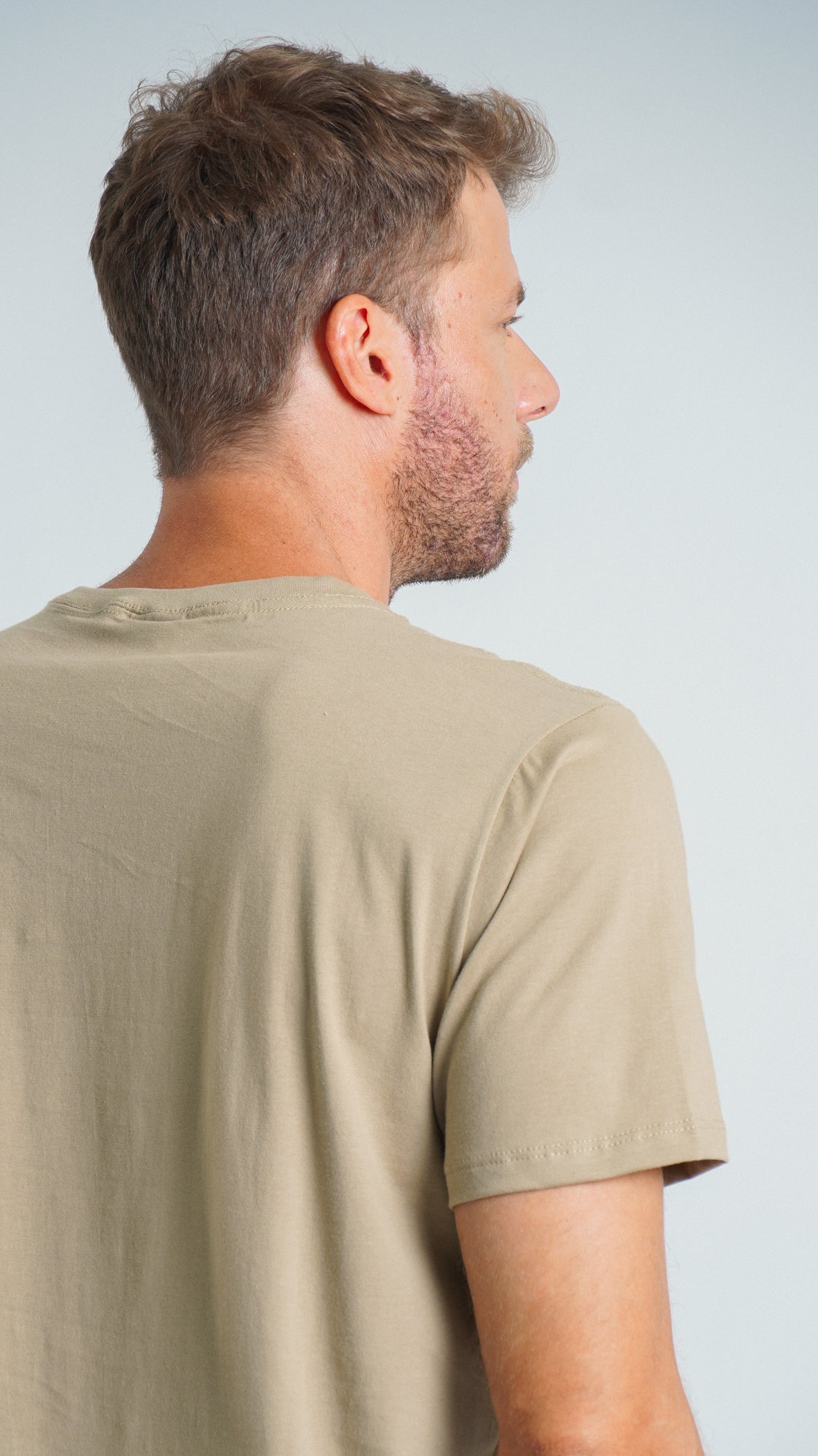 Camiseta Estampada Mountain - Caqui