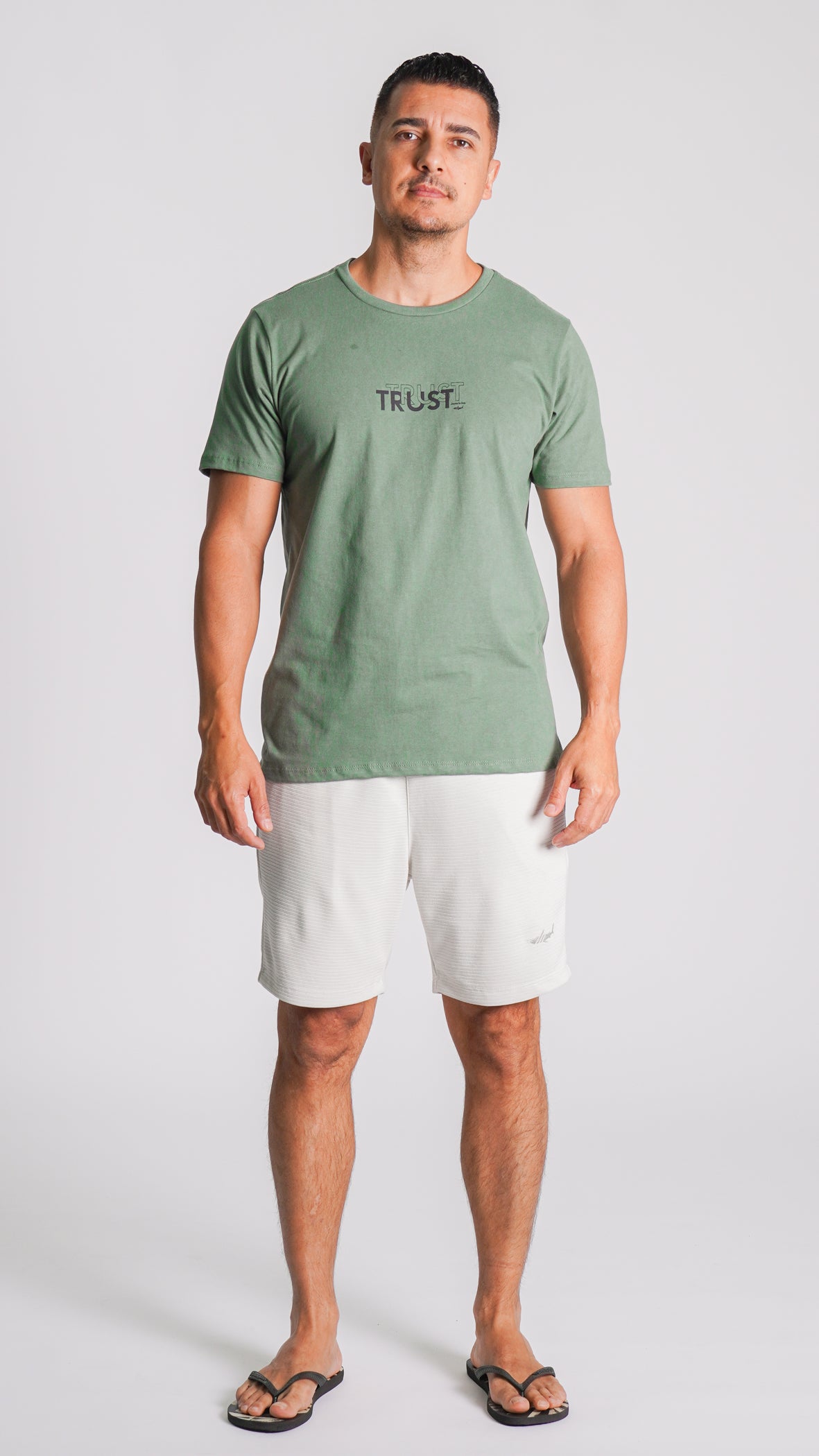 Camiseta Estampada Trust - Verde